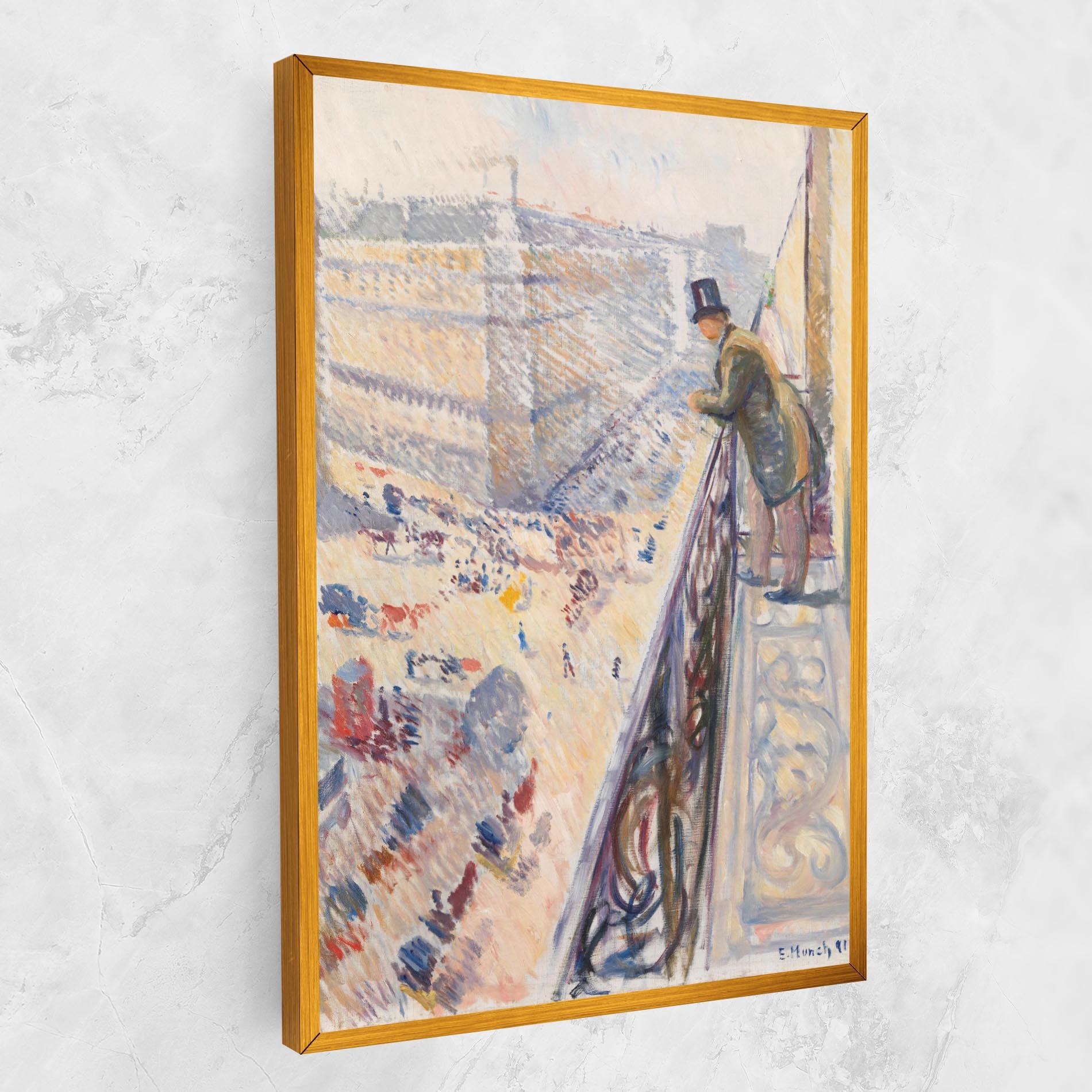 Vászonkép Rue Lafayette mockup 1