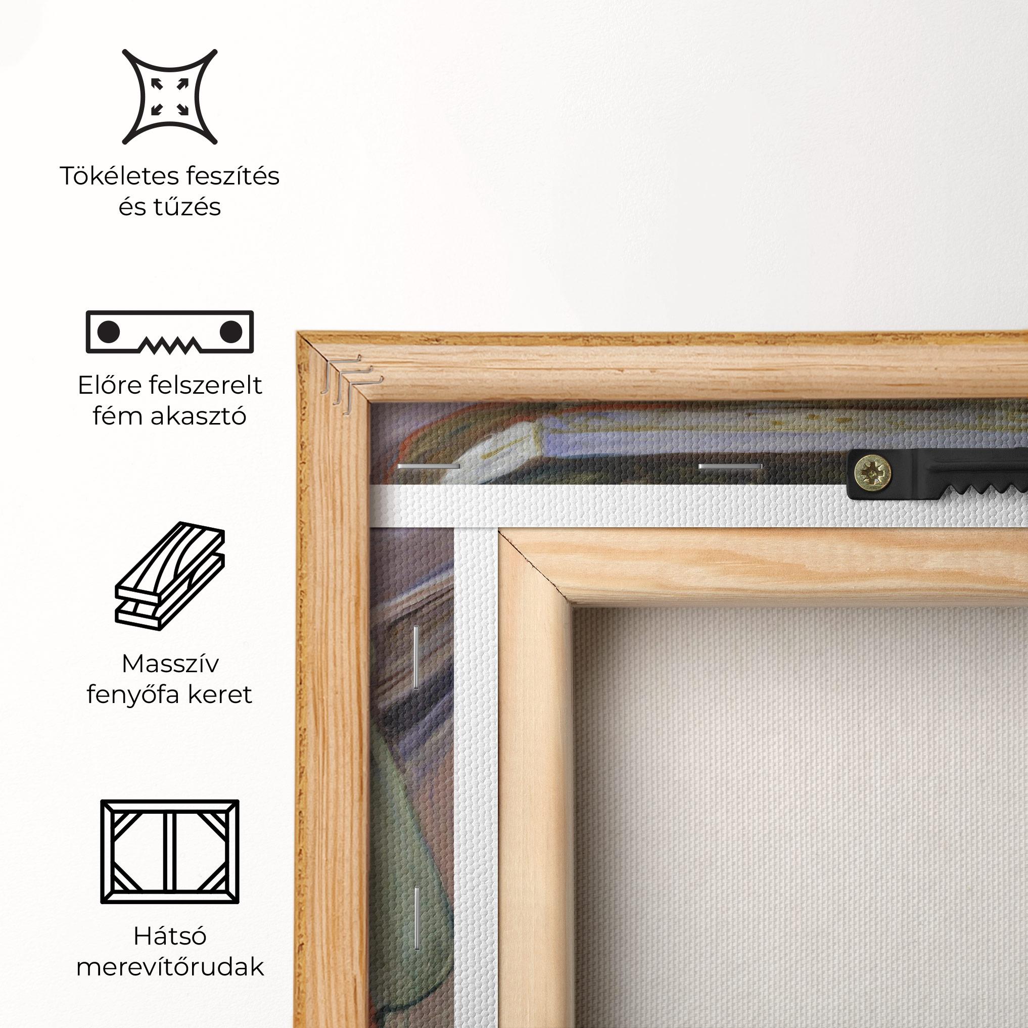 Vászonkép Bridge Girls mockup 5