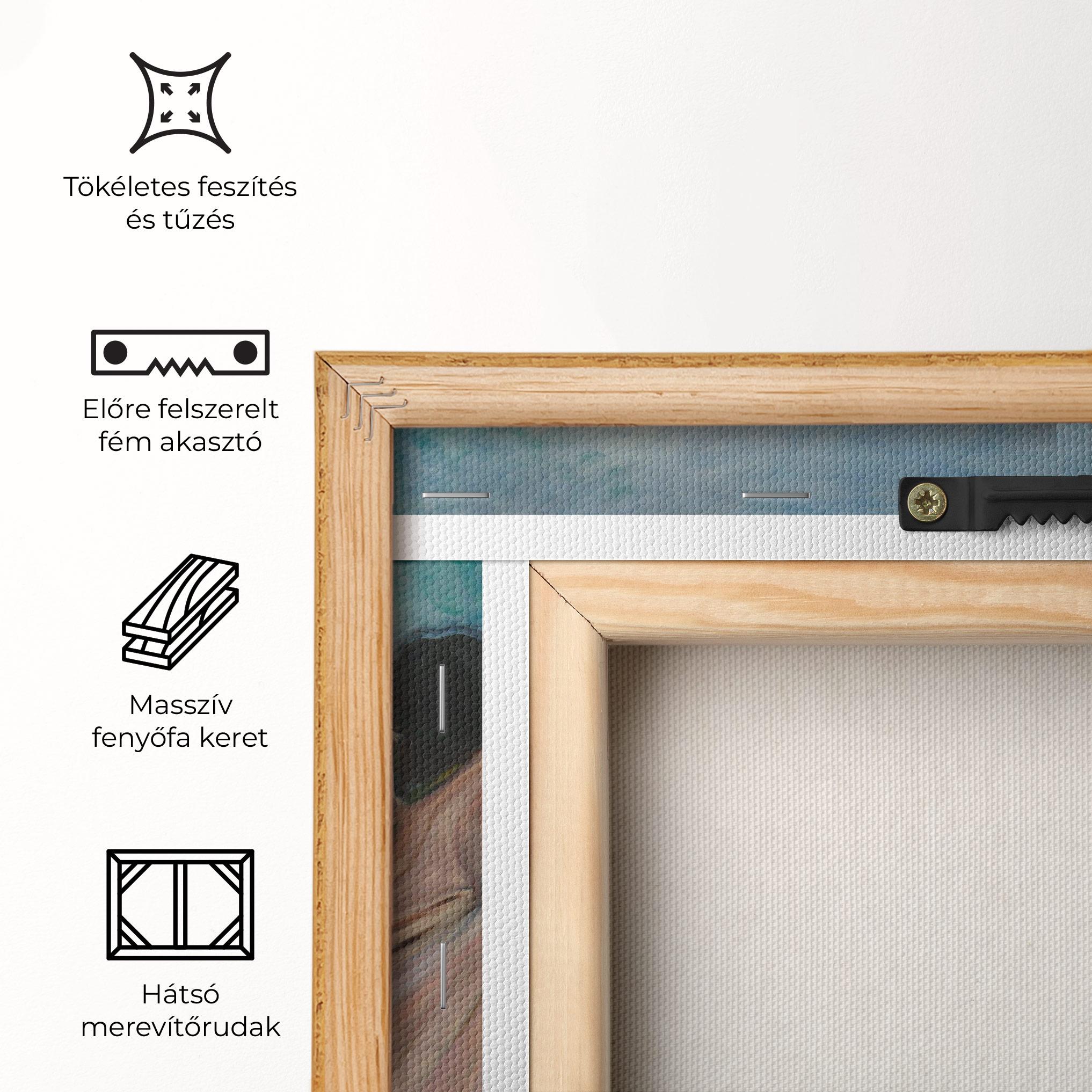 Vászonkép Girls On The Bridge mockup 5