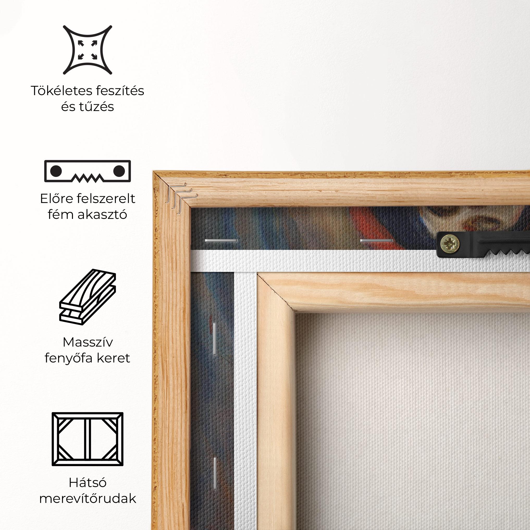 Vászonkép Madonna Oil Painting mockup 5