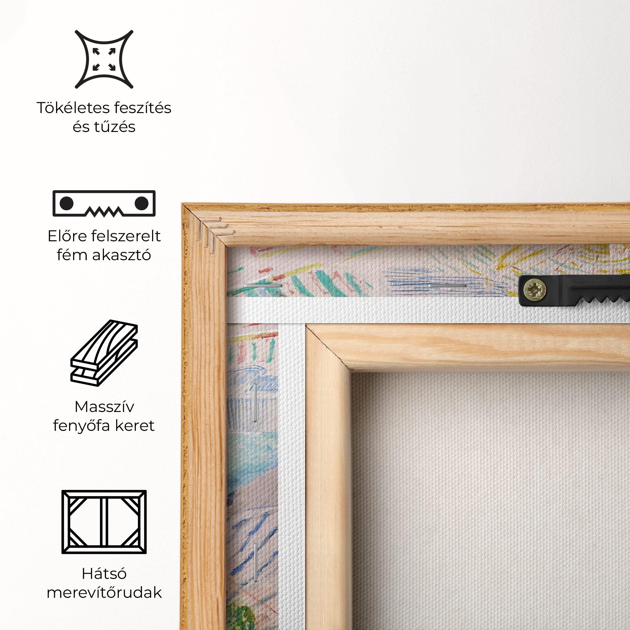 Vászonkép The Sun Art mockup 5