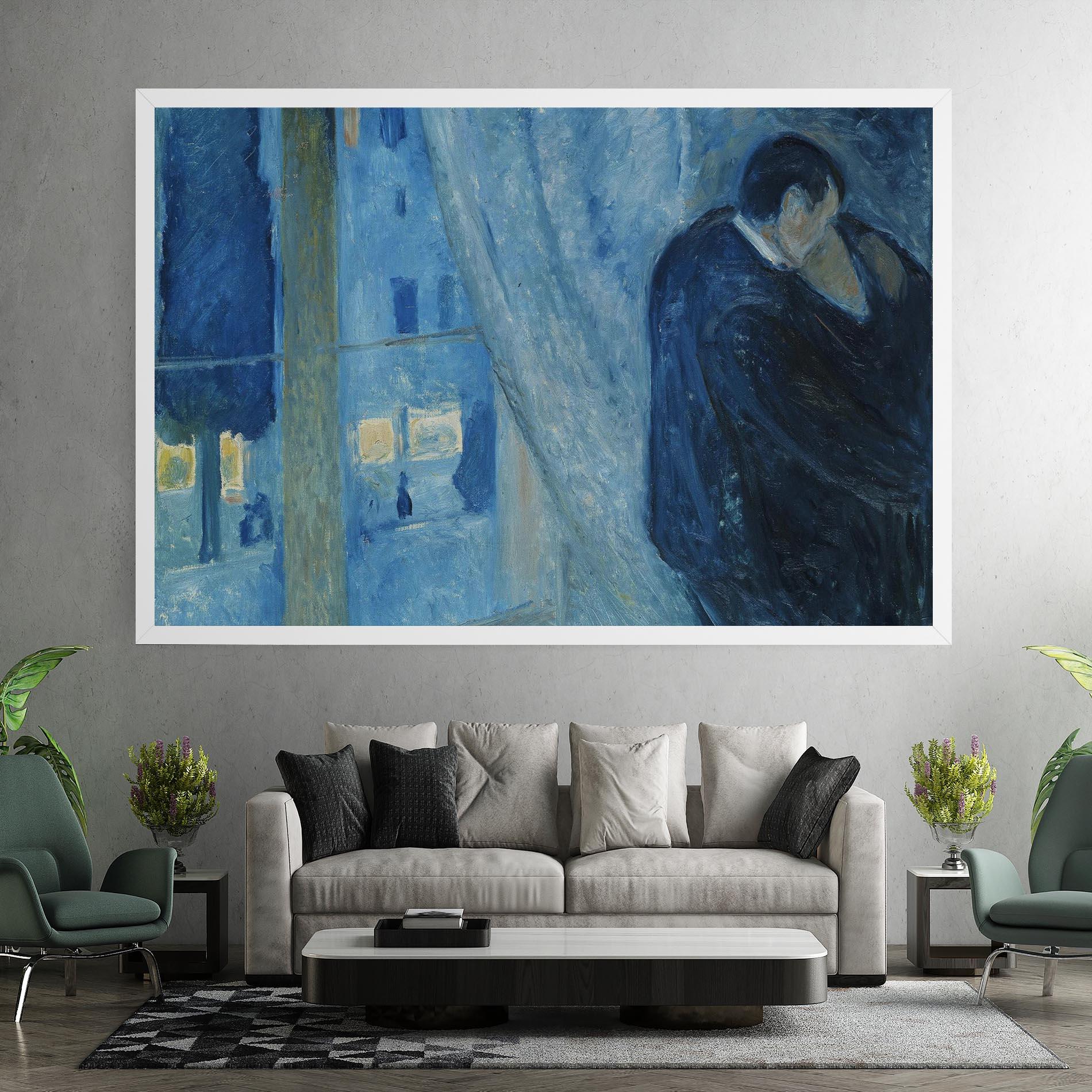 Vászonkép Kiss By The Window mockup 7