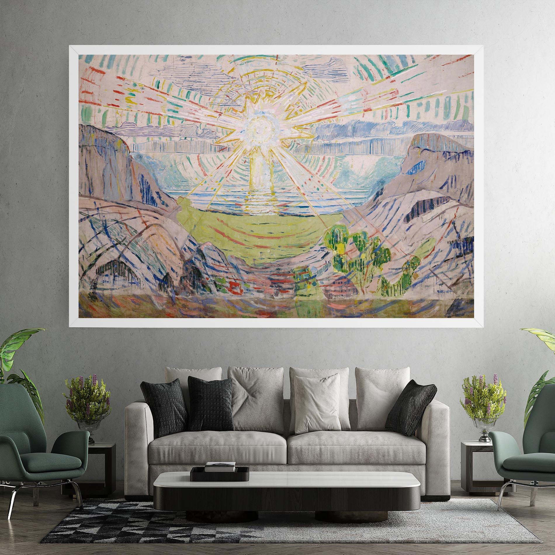 Vászonkép The Sun Art mockup 7