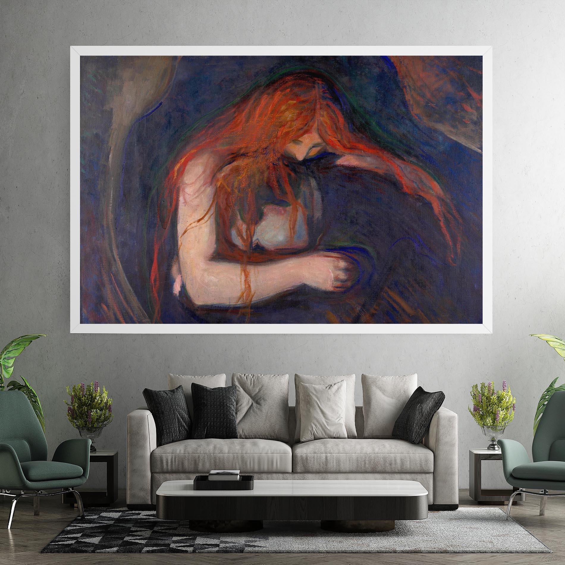 Vászonkép Vampire mockup 7