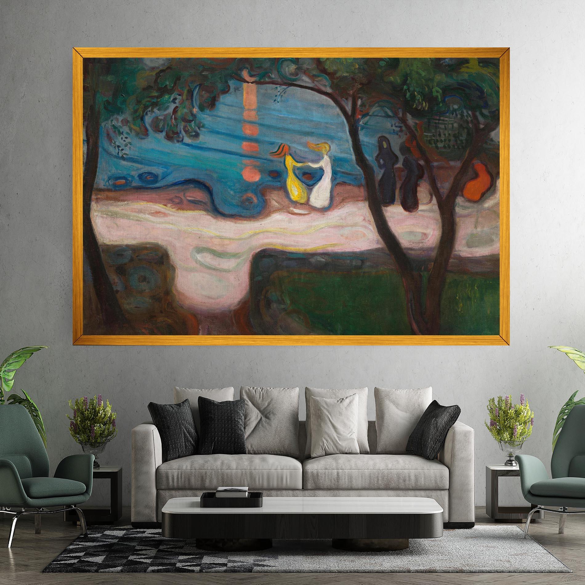 Vászonkép Dance On The Beach mockup 7