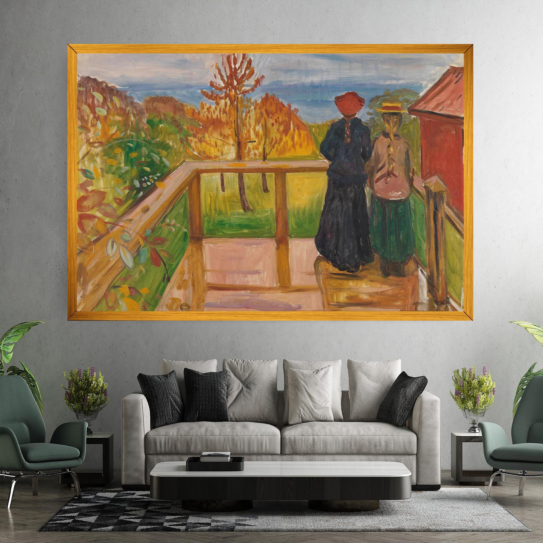 Vászonkép On The Veranda mockup 7