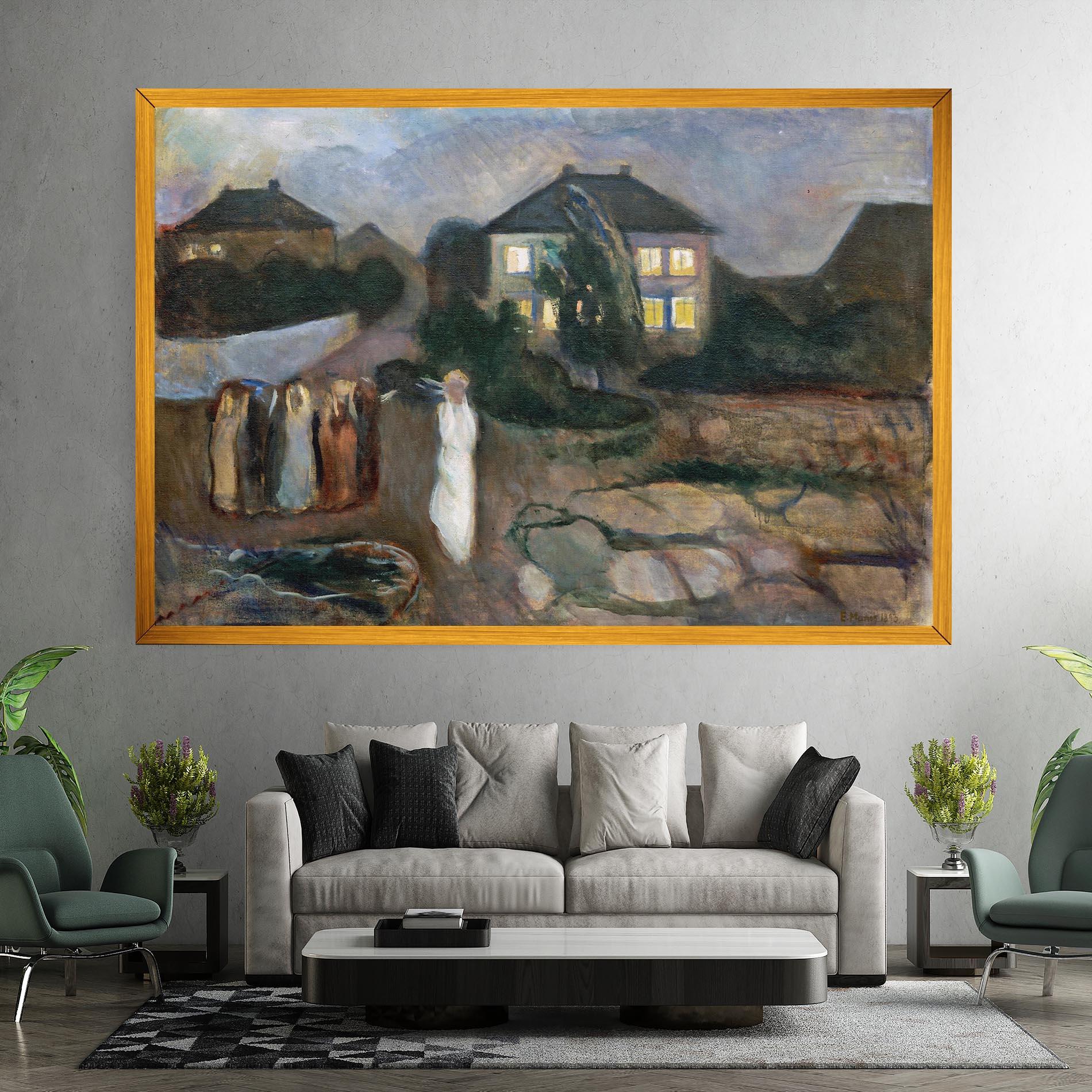 Vászonkép The Storm mockup 7