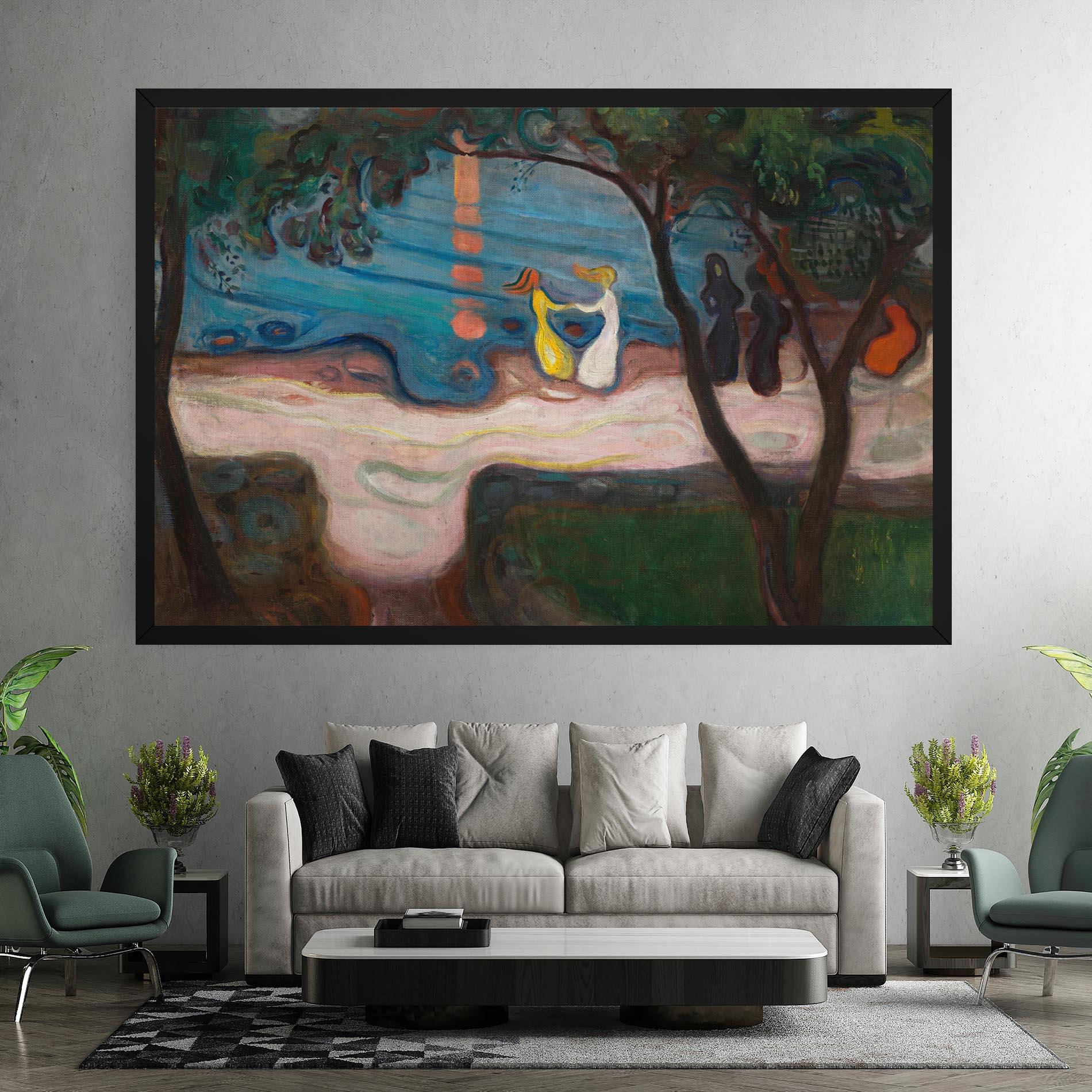 Vászonkép Dance On The Beach mockup 7