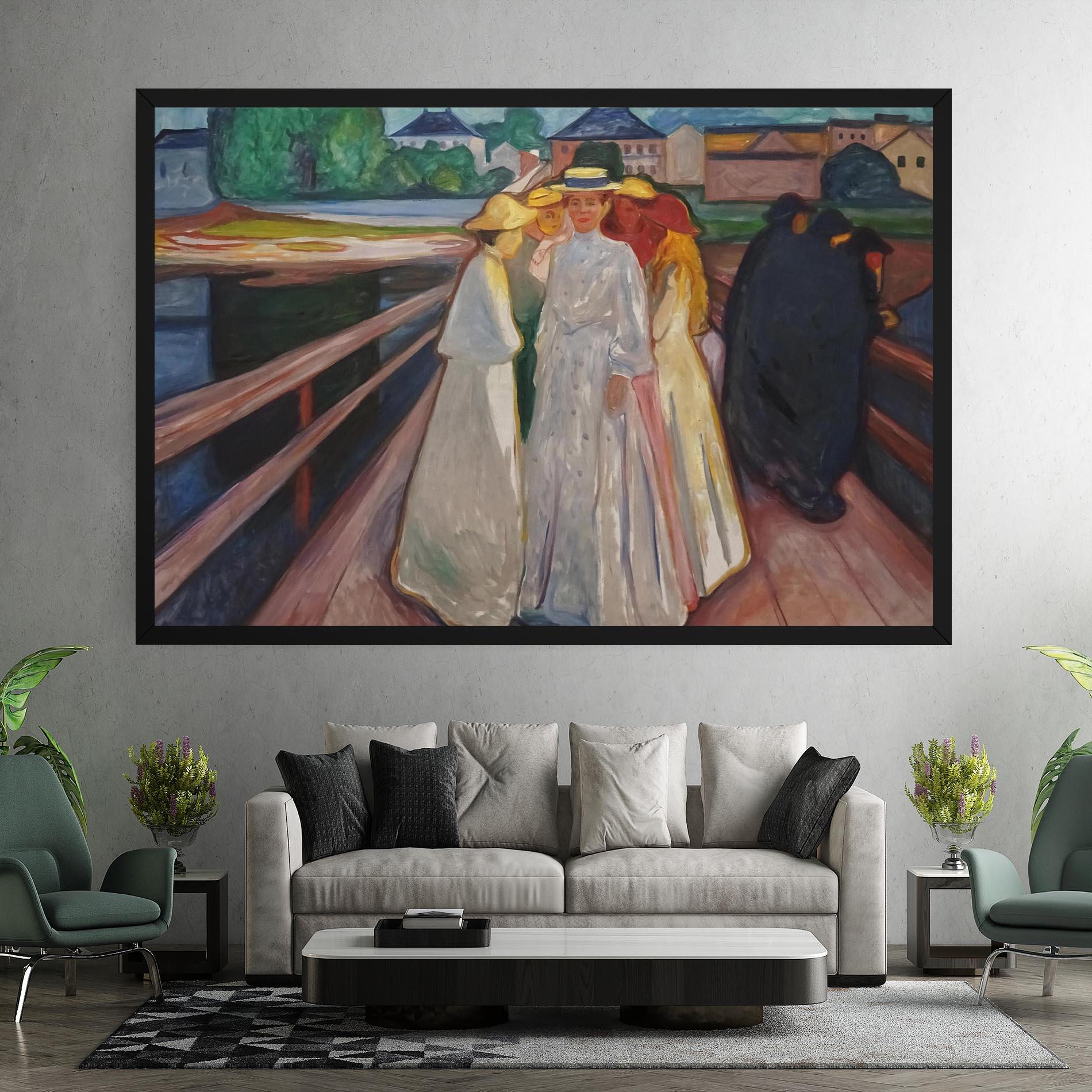 Vászonkép Munch Art mockup 7