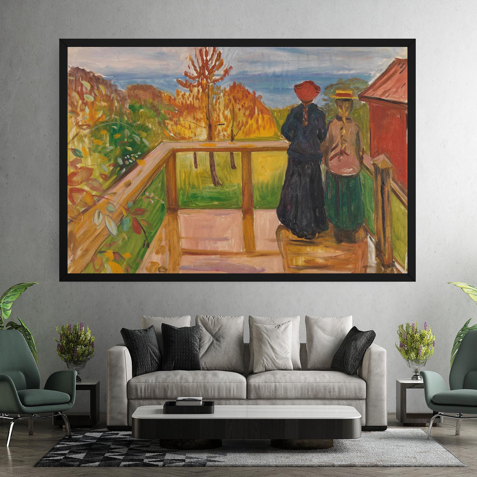 Vászonkép On The Veranda mockup 7