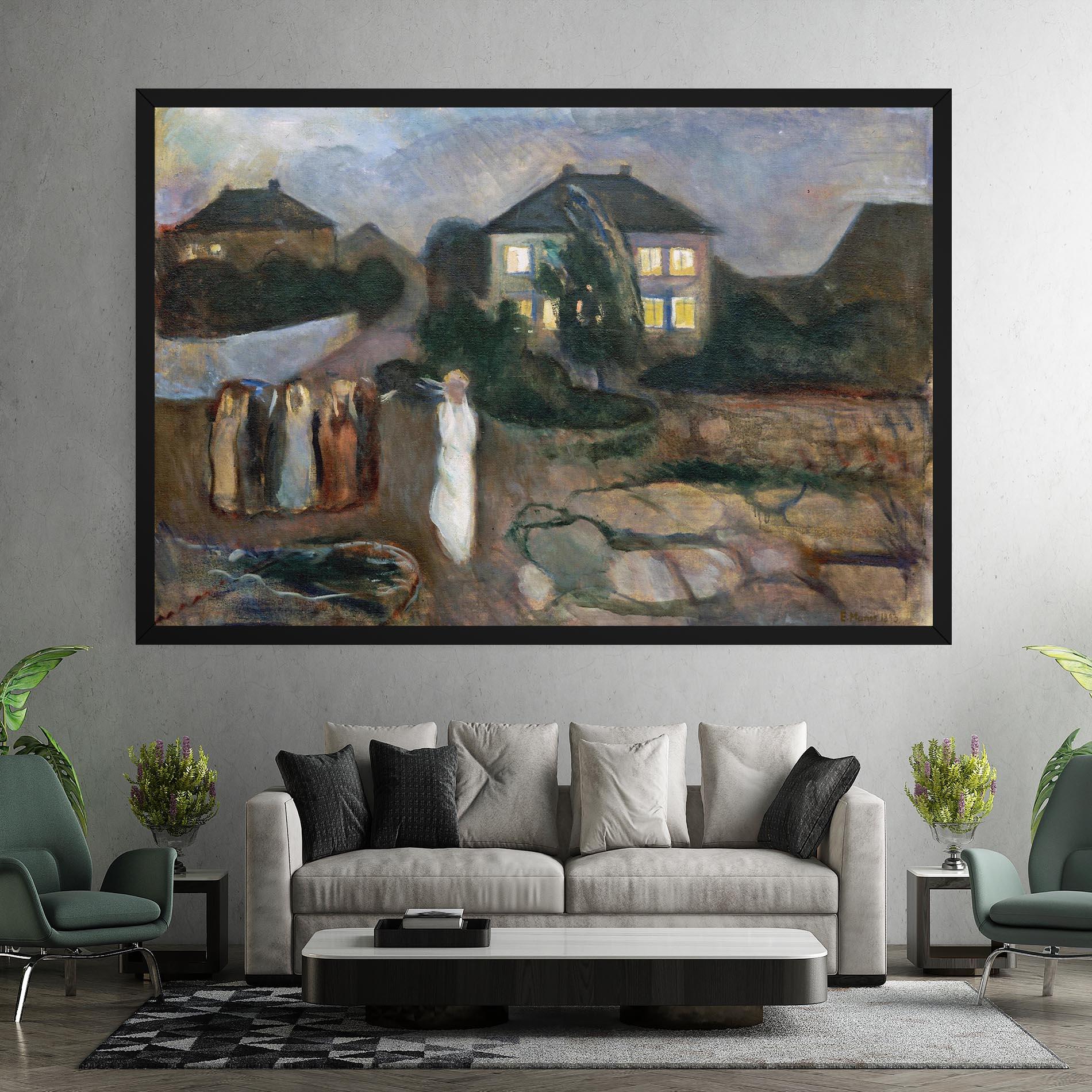 Vászonkép The Storm mockup 7