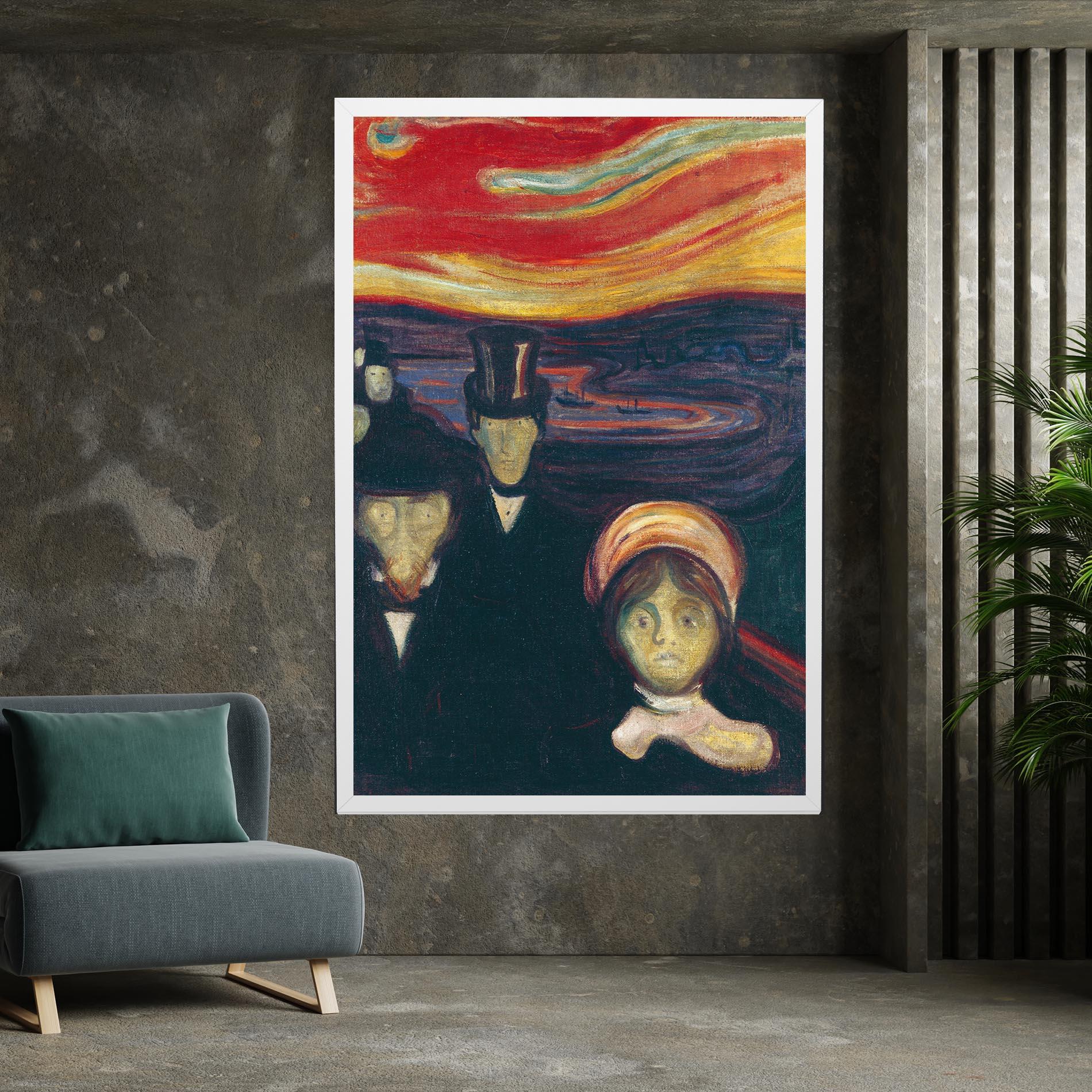 Vászonkép Anxiety mockup 7