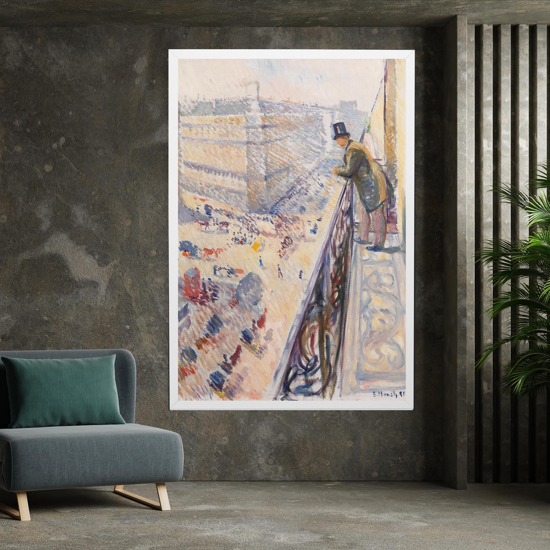 Vászonkép Rue Lafayette mockup 7