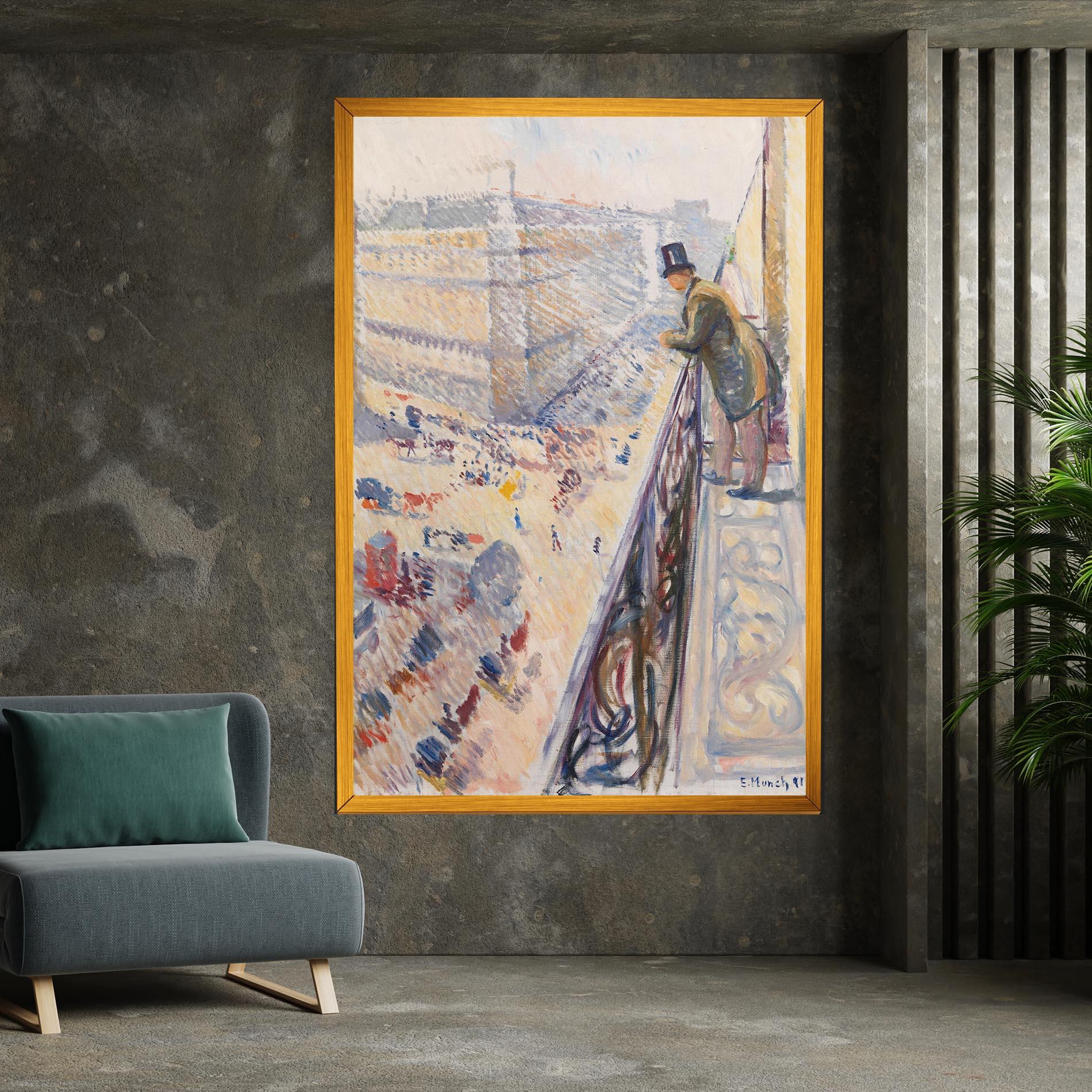 Vászonkép Rue Lafayette mockup 7