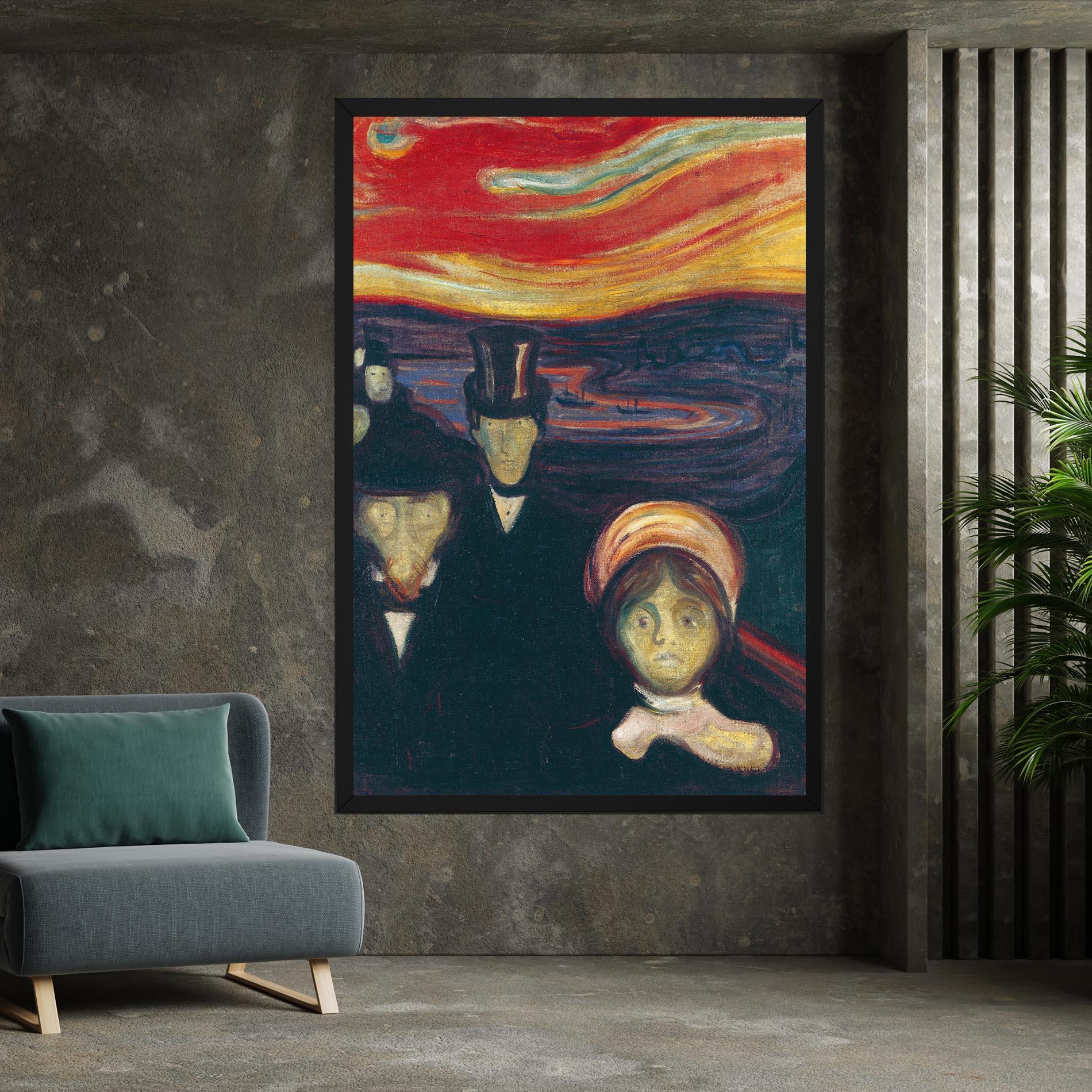 Vászonkép Anxiety mockup 7