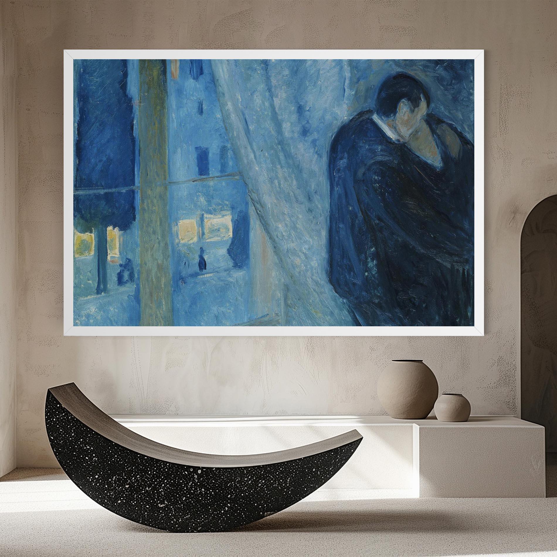 Vászonkép Kiss By The Window mockup 8