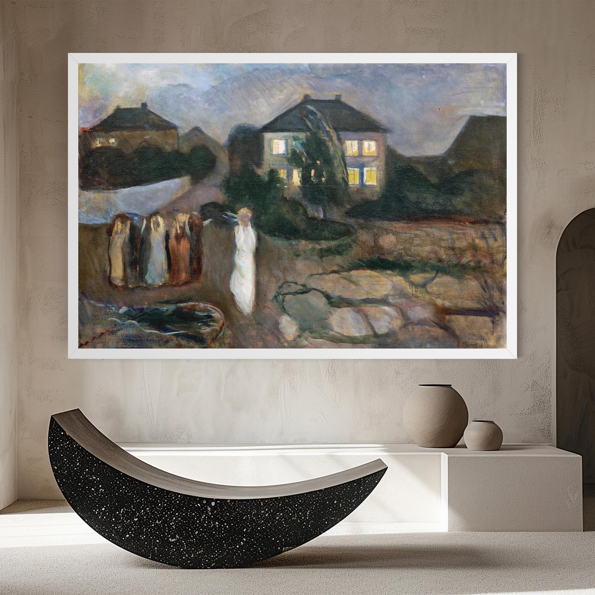 Vászonkép The Storm mockup 8