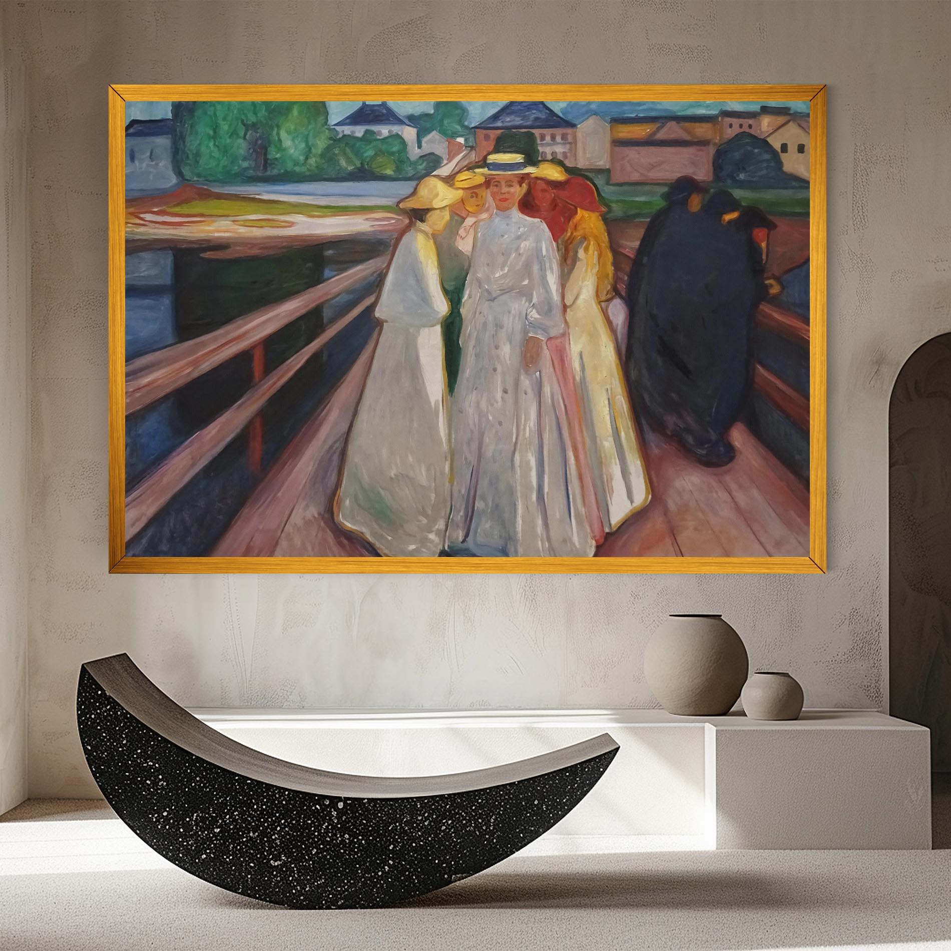 Vászonkép Munch Art mockup 8