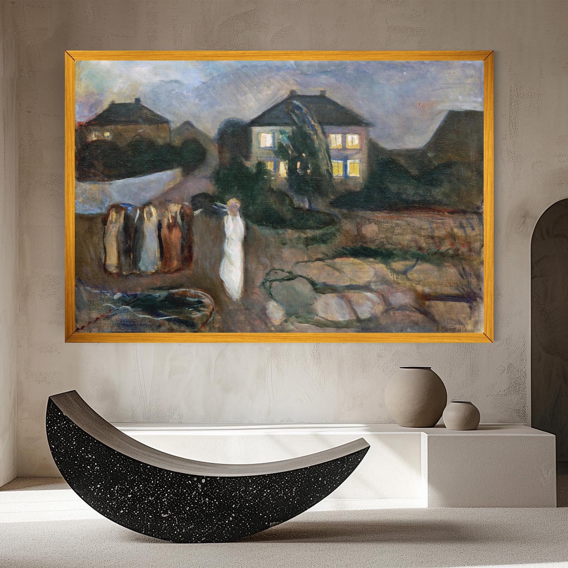 Vászonkép The Storm mockup 8