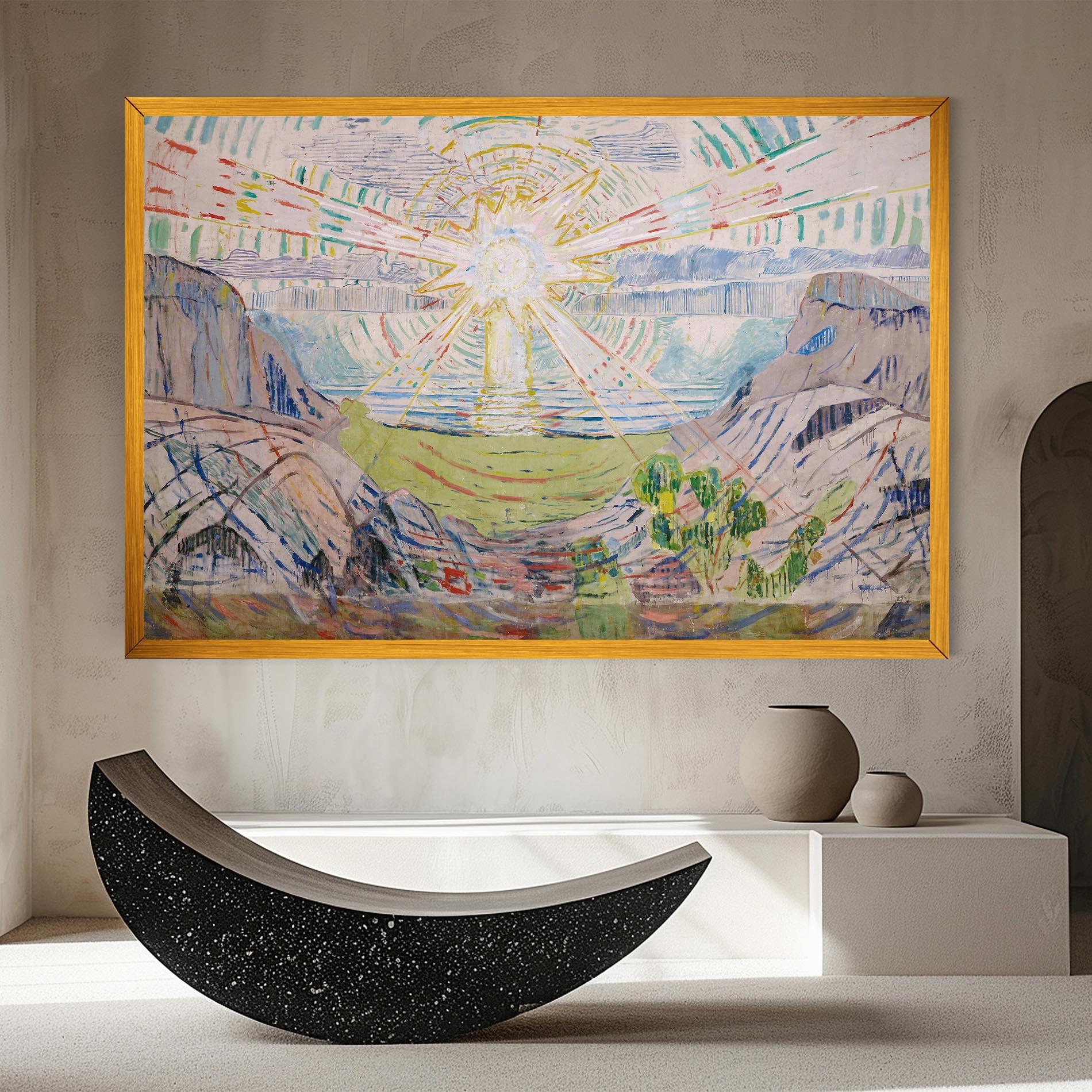 Vászonkép The Sun Art mockup 8