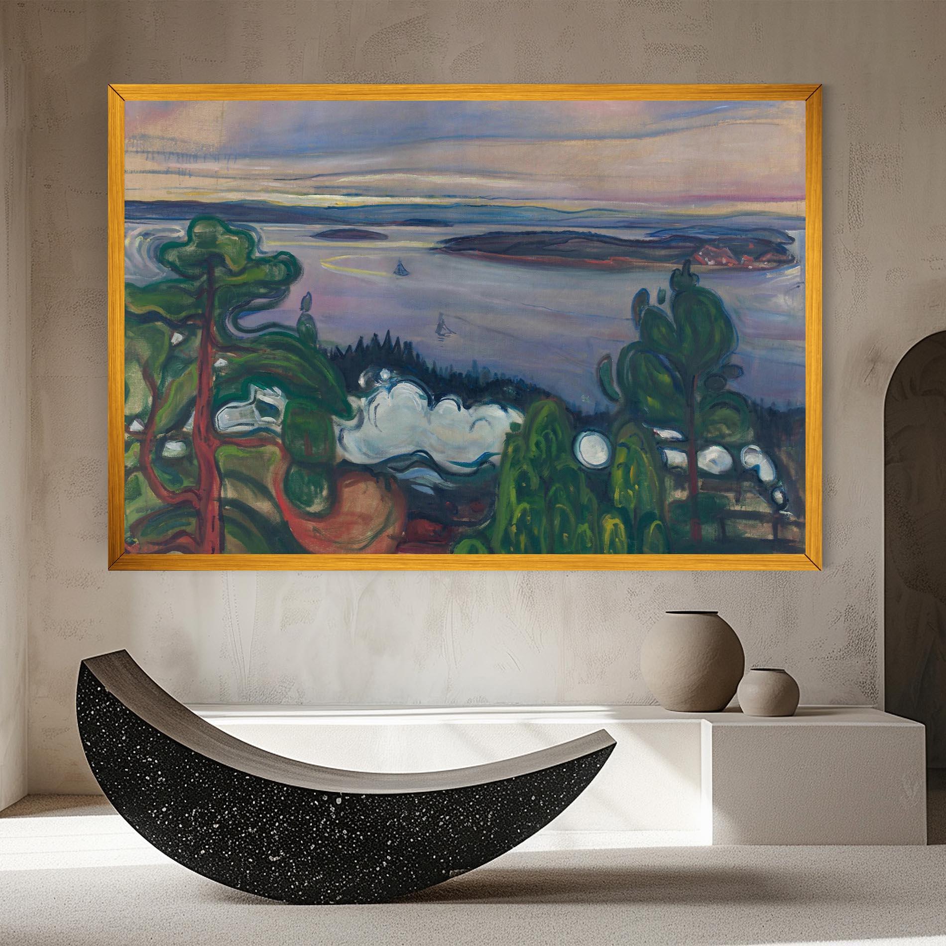 Vászonkép Train Smoke mockup 8