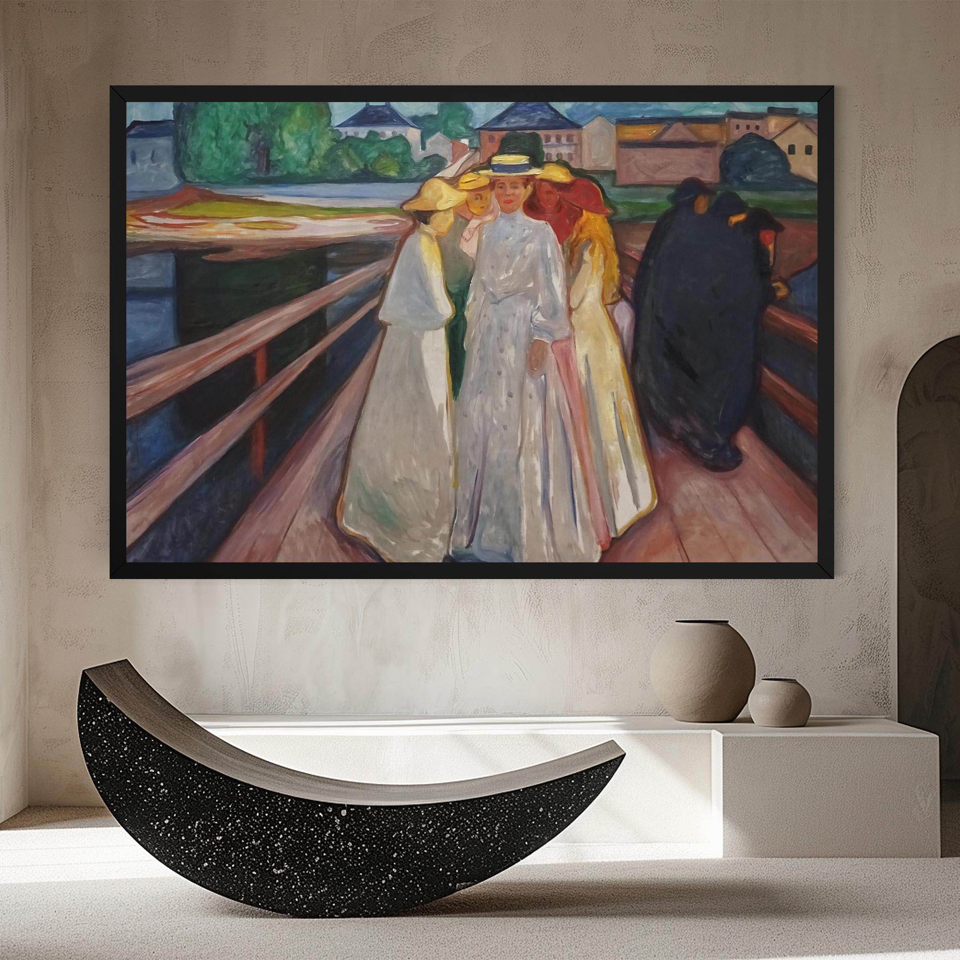 Vászonkép Munch Art mockup 8