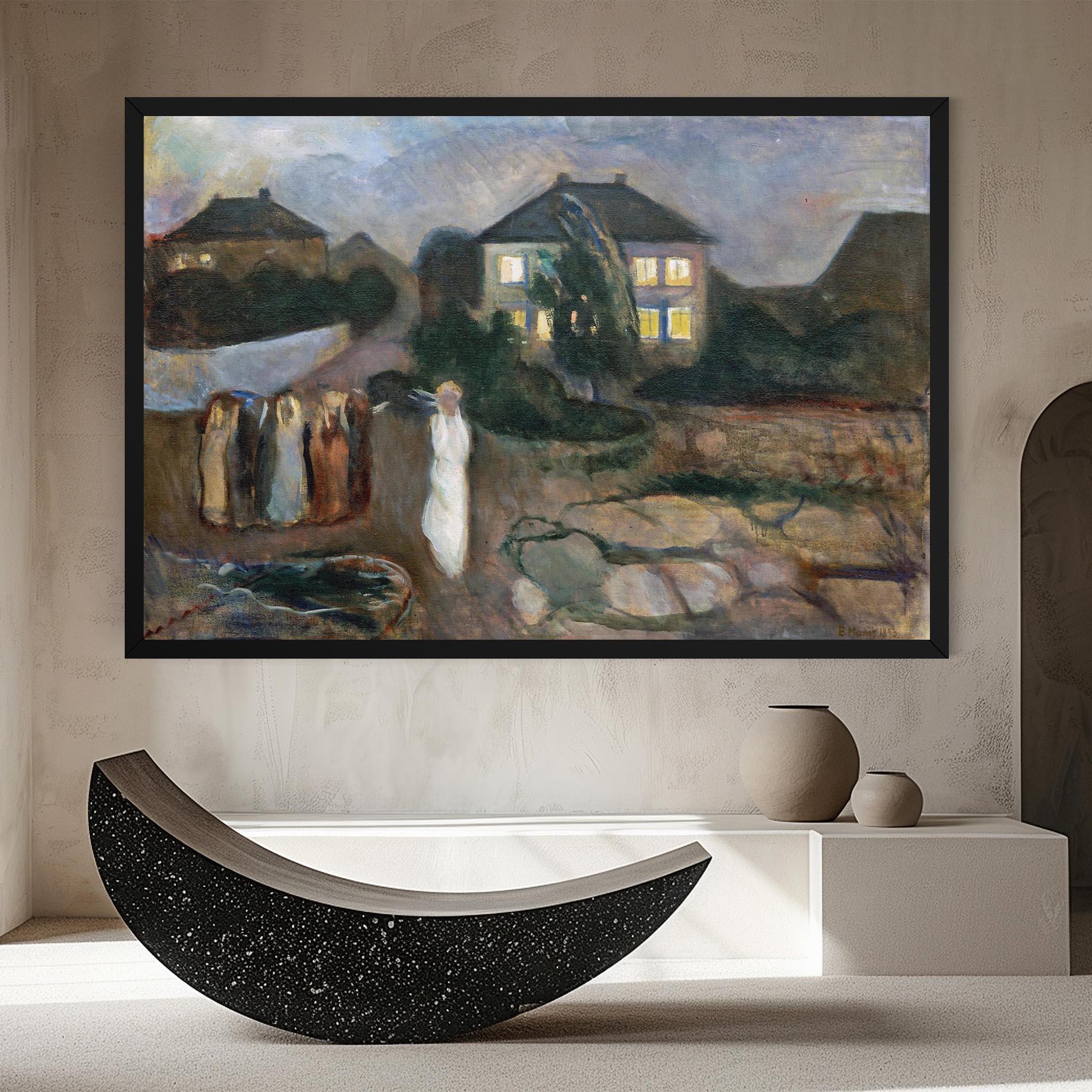 Vászonkép The Storm mockup 8