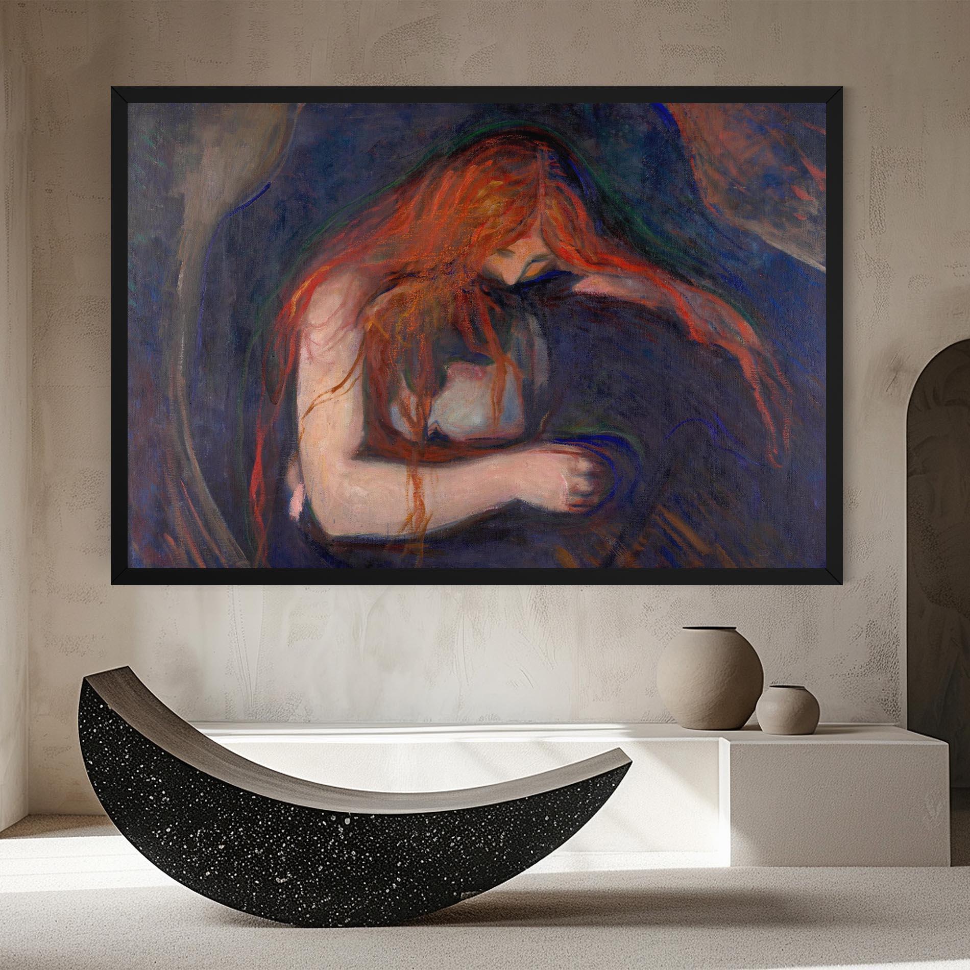 Vászonkép Vampire mockup 8