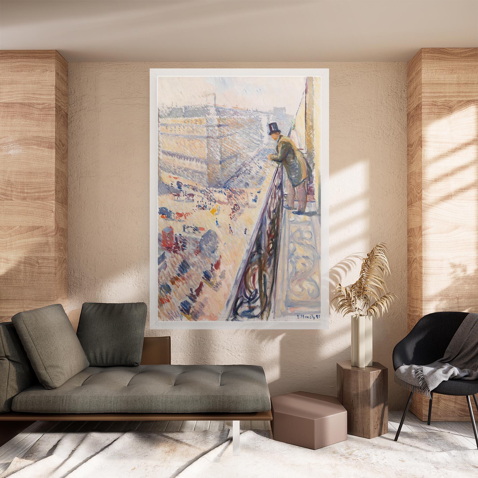 Vászonkép Rue Lafayette mockup 8