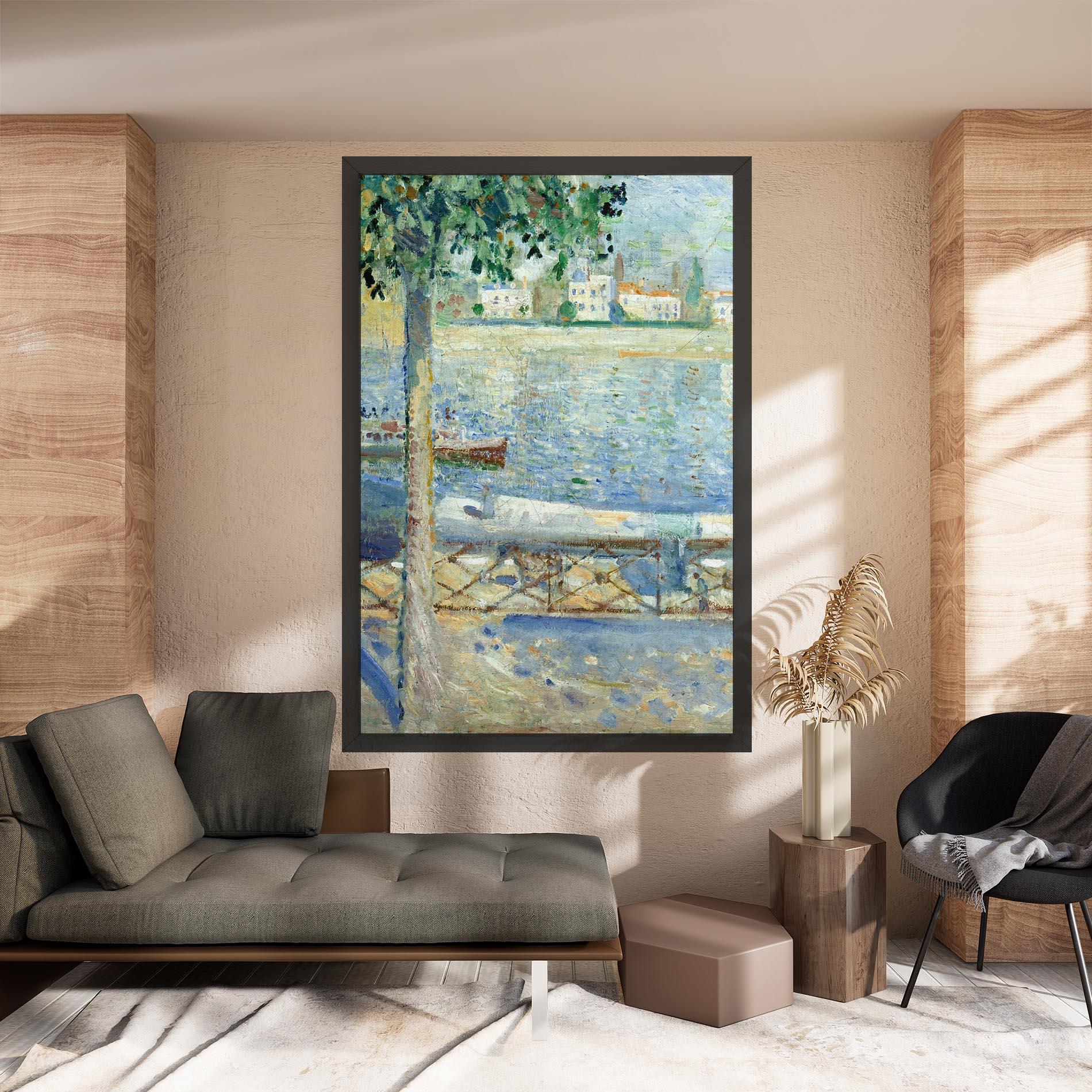 Vászonkép Seine At Saint mockup 8