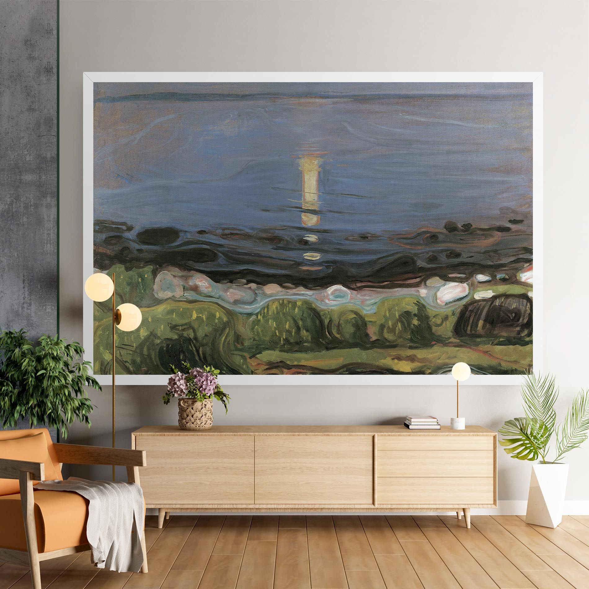 Summer Night Beach mockup 9