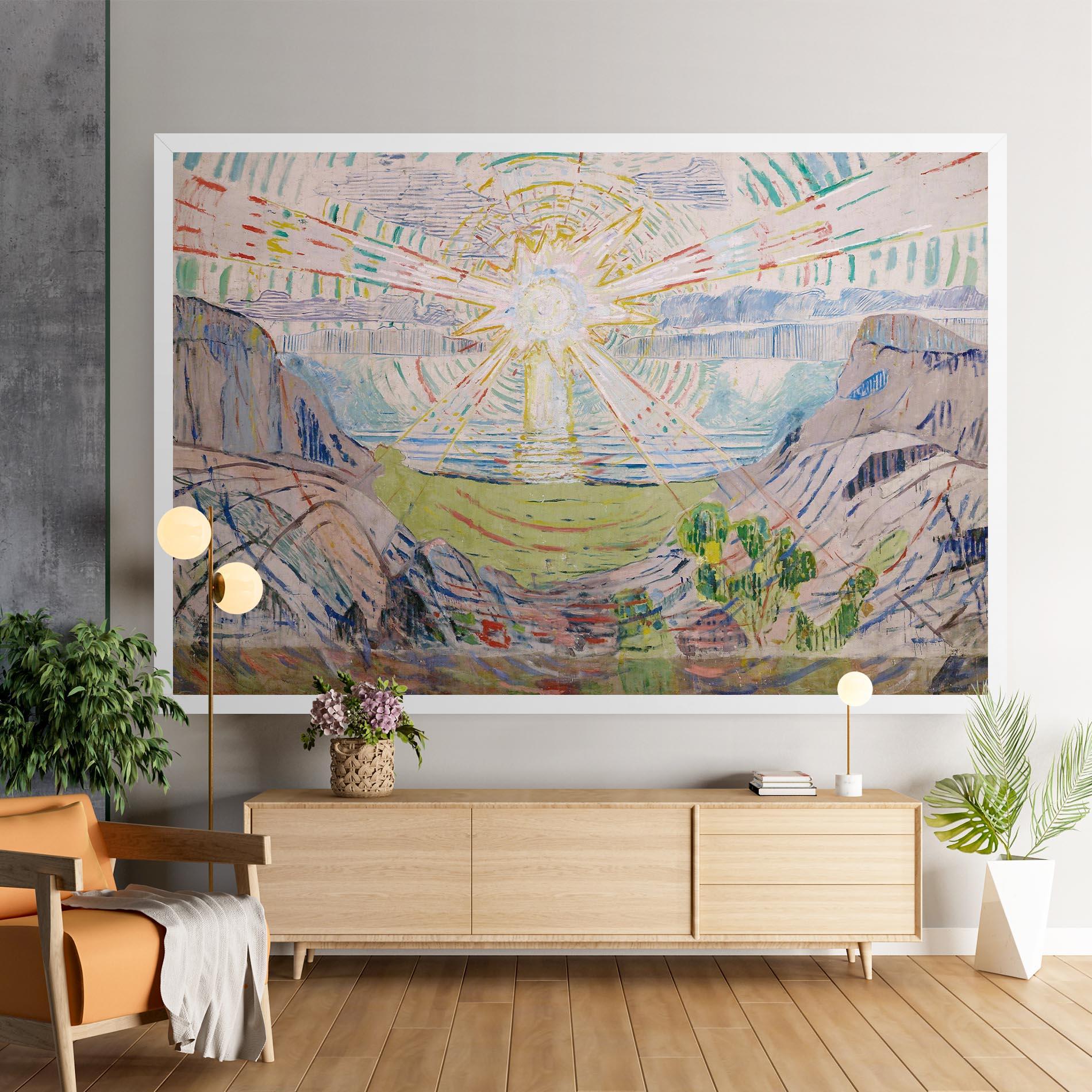 Vászonkép The Sun Art mockup 9