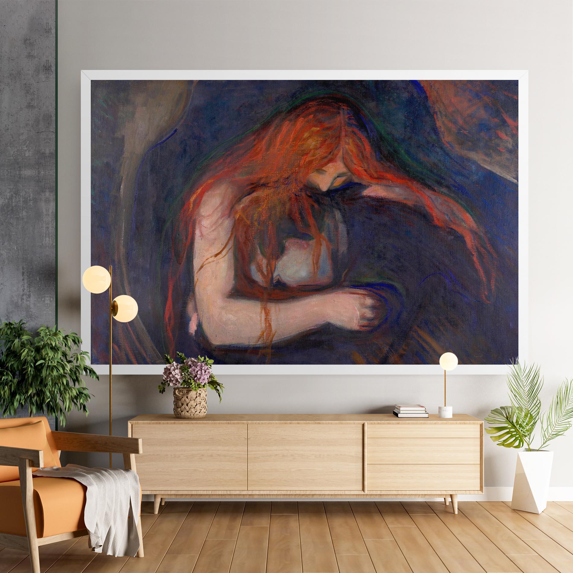 Vászonkép Vampire mockup 9