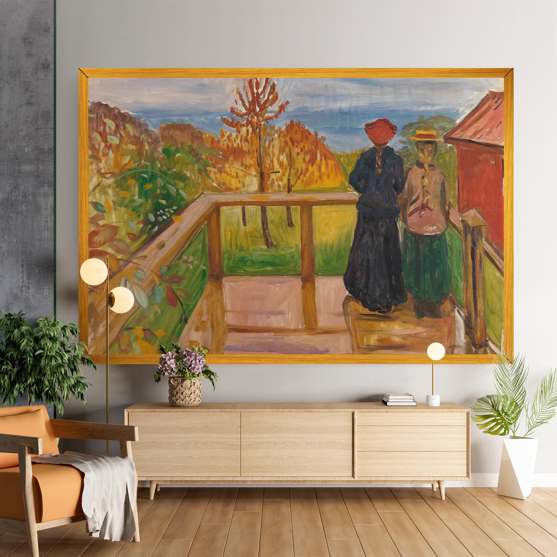 Vászonkép On The Veranda mockup 9