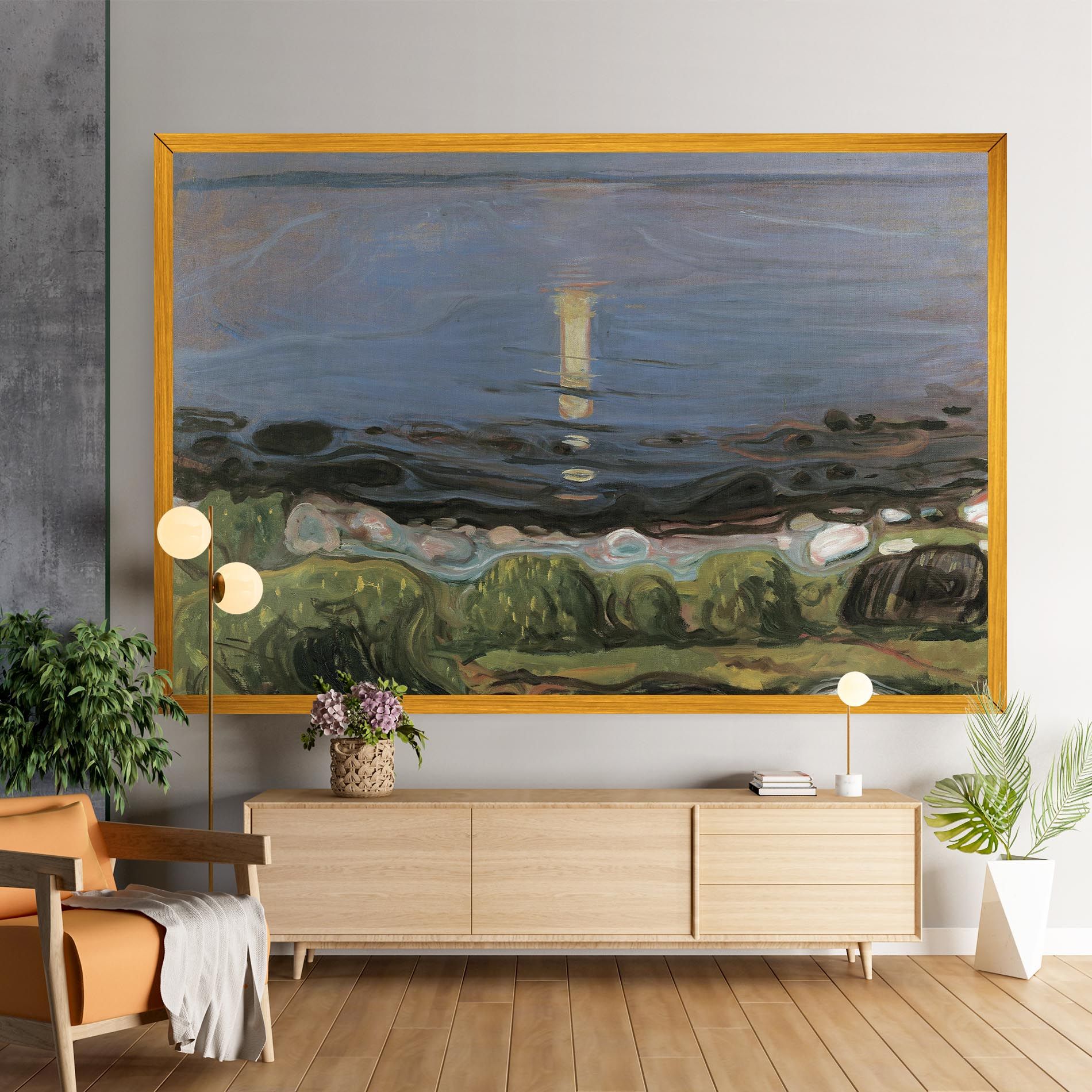 Summer Night Beach mockup 9