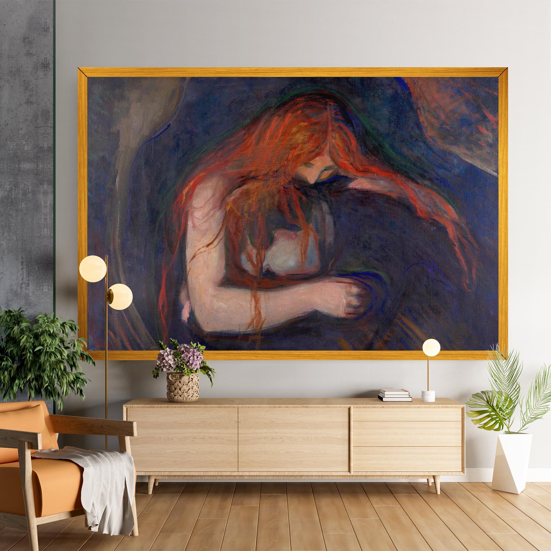 Vászonkép Vampire mockup 9