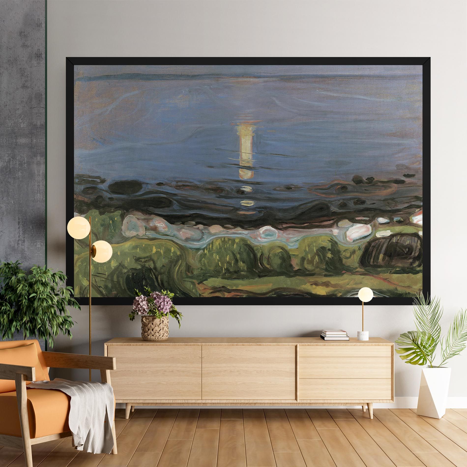 Summer Night Beach mockup 9