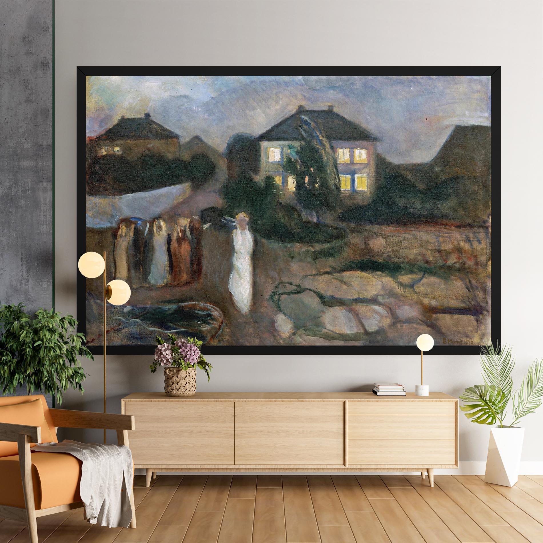 Vászonkép The Storm mockup 9