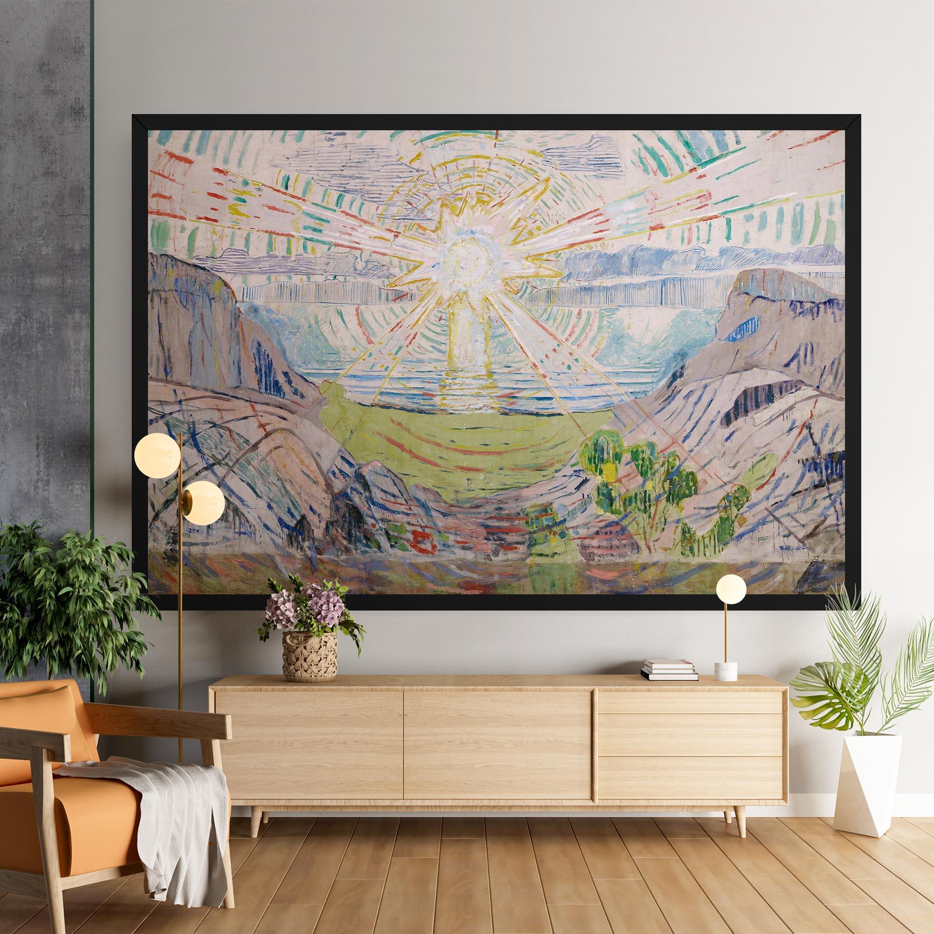 Vászonkép The Sun Art mockup 9