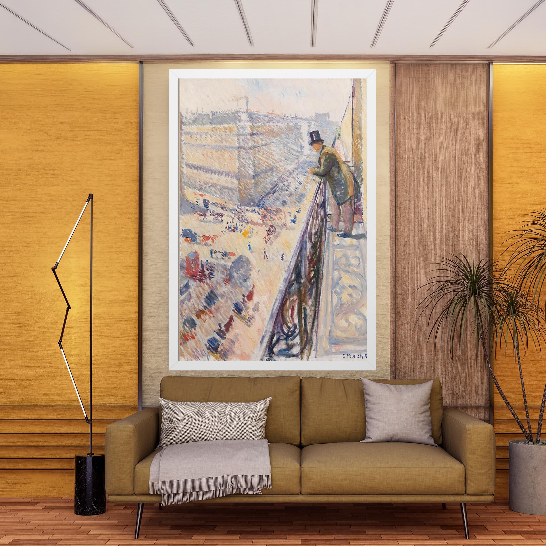 Vászonkép Rue Lafayette mockup 9