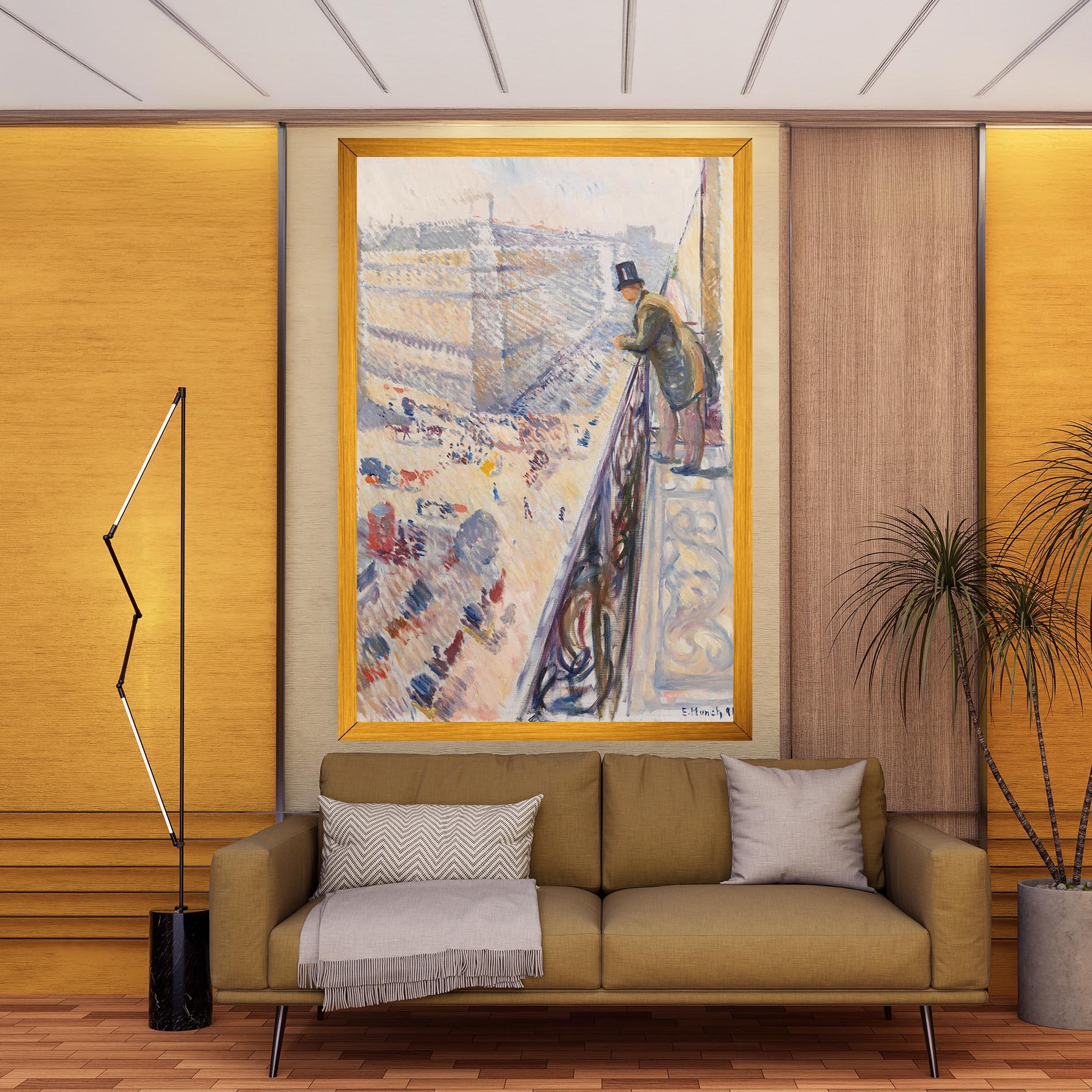 Vászonkép Rue Lafayette mockup 9