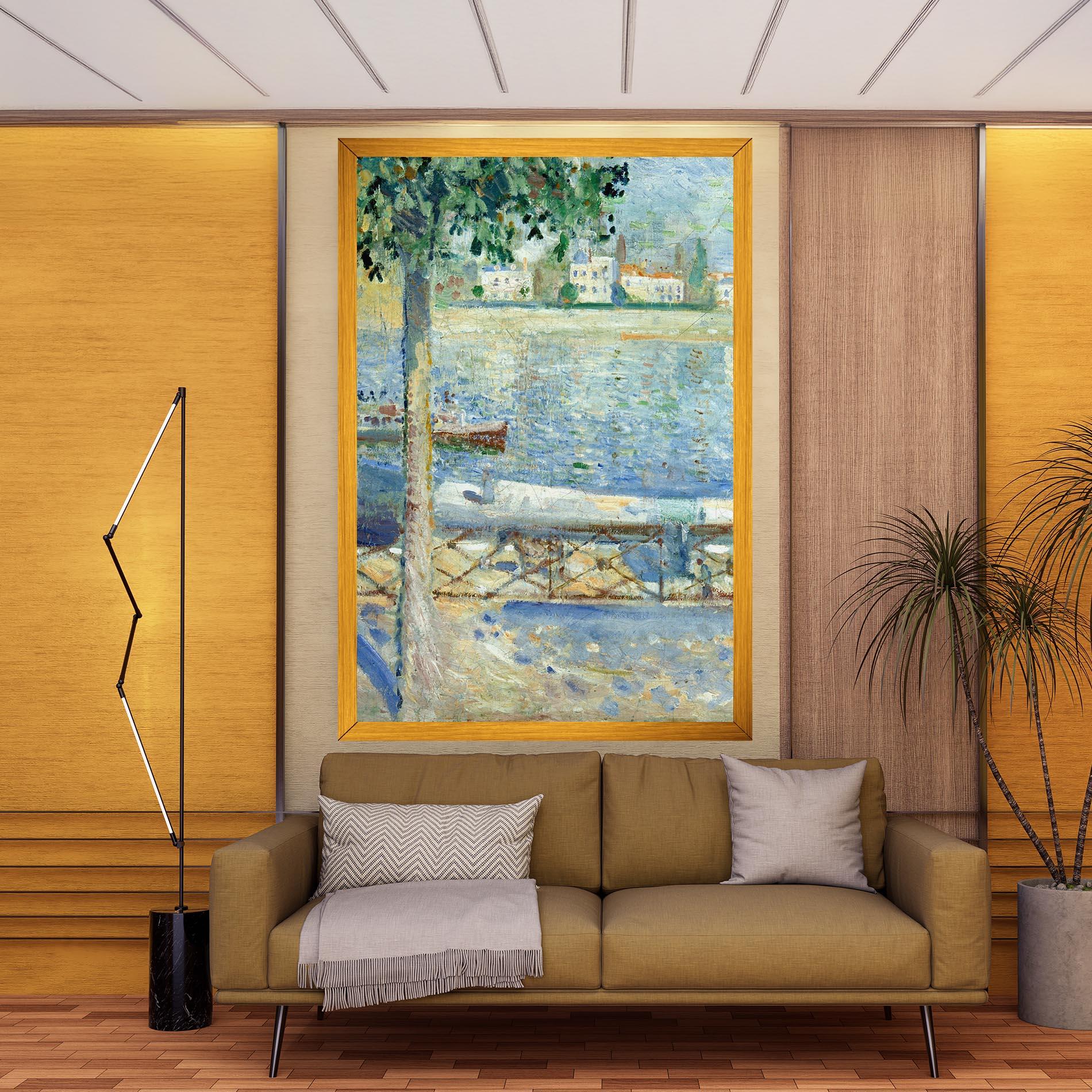 Vászonkép Seine At Saint mockup 9