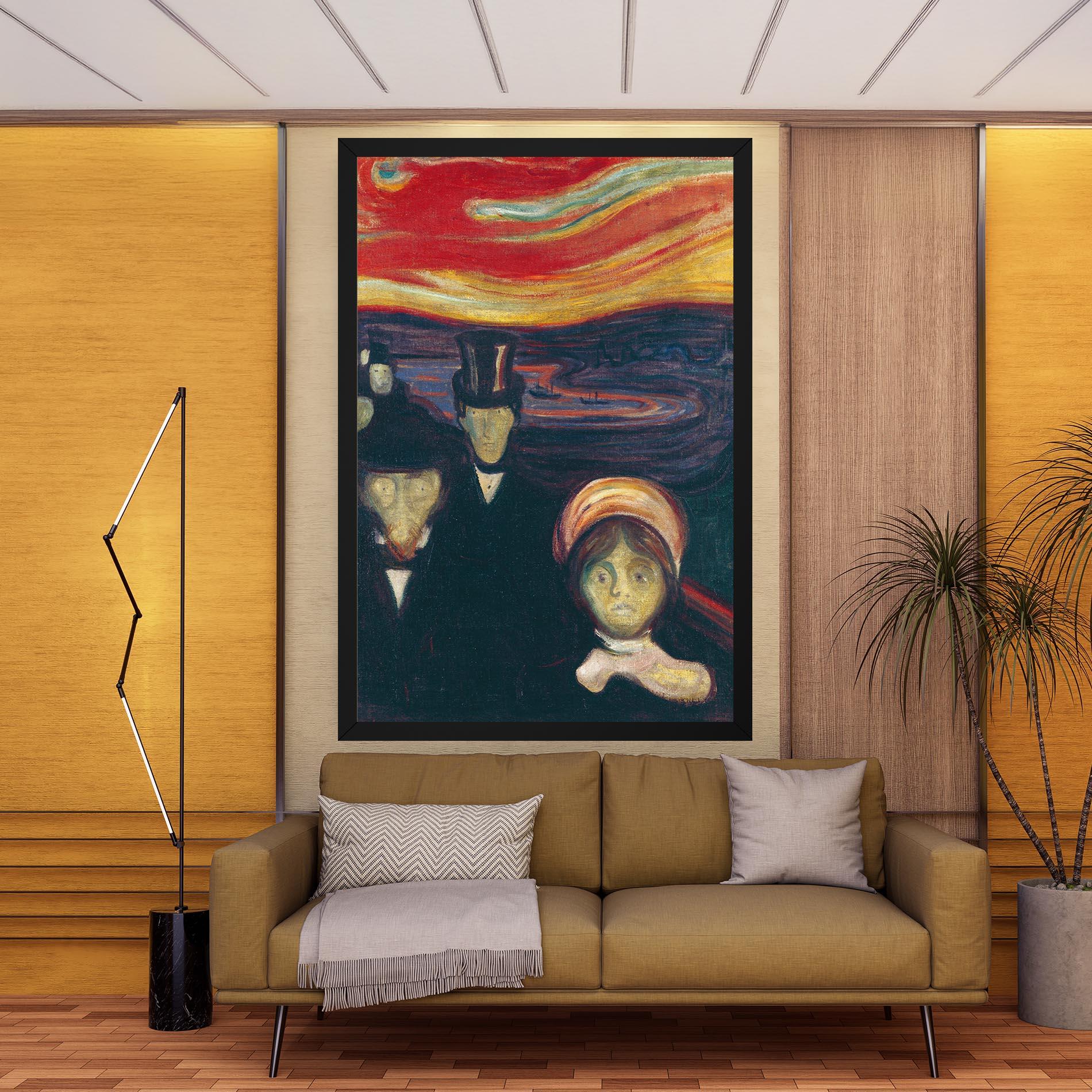 Vászonkép Anxiety mockup 9