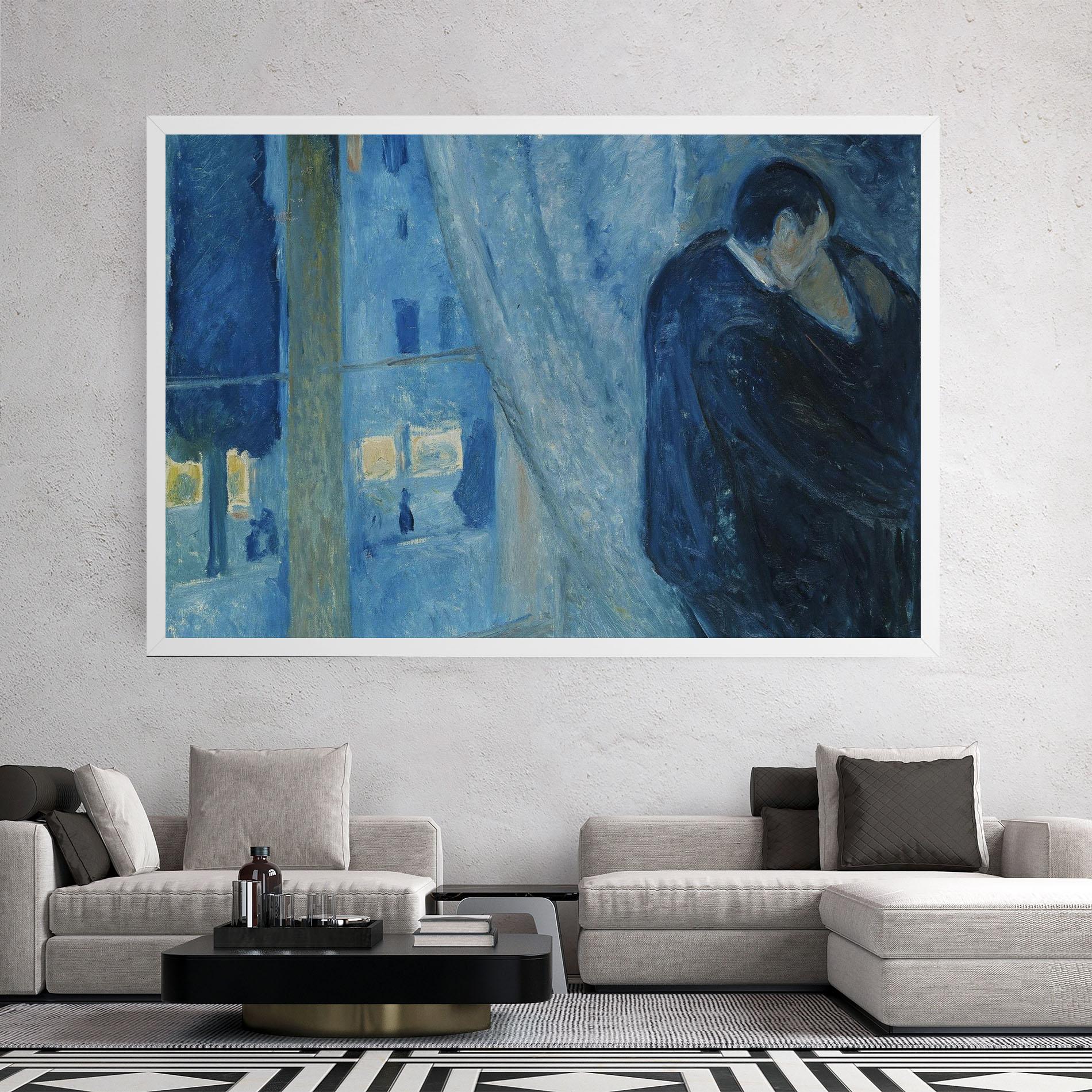 Vászonkép Kiss By The Window mockup 2