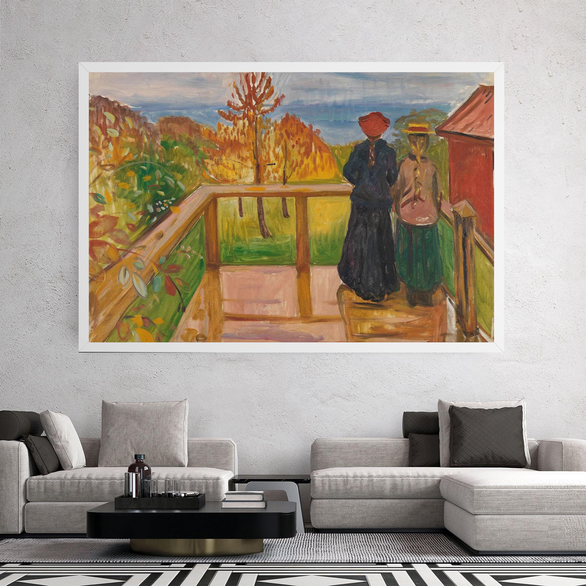 Vászonkép On The Veranda mockup 2