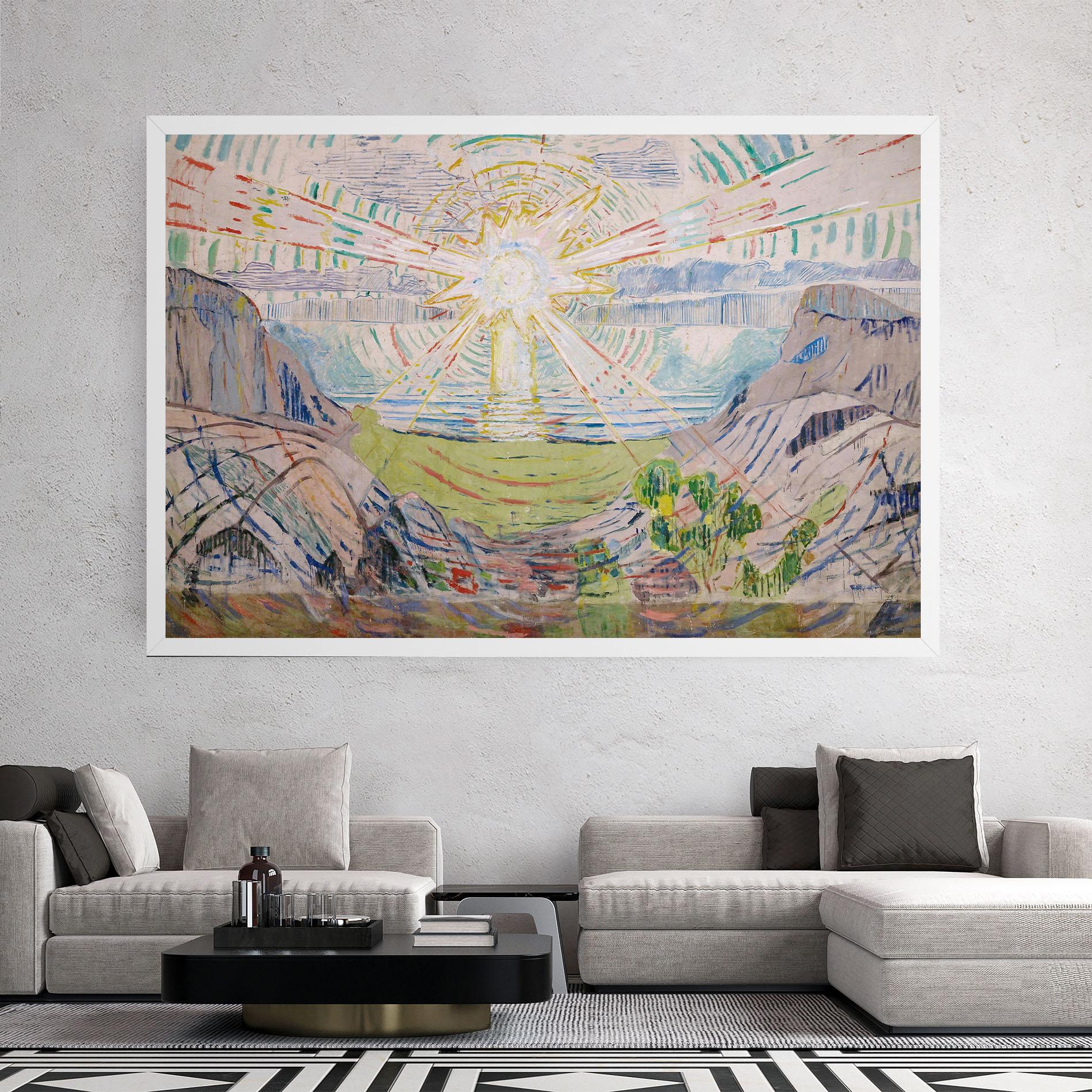 Vászonkép The Sun Art mockup 2