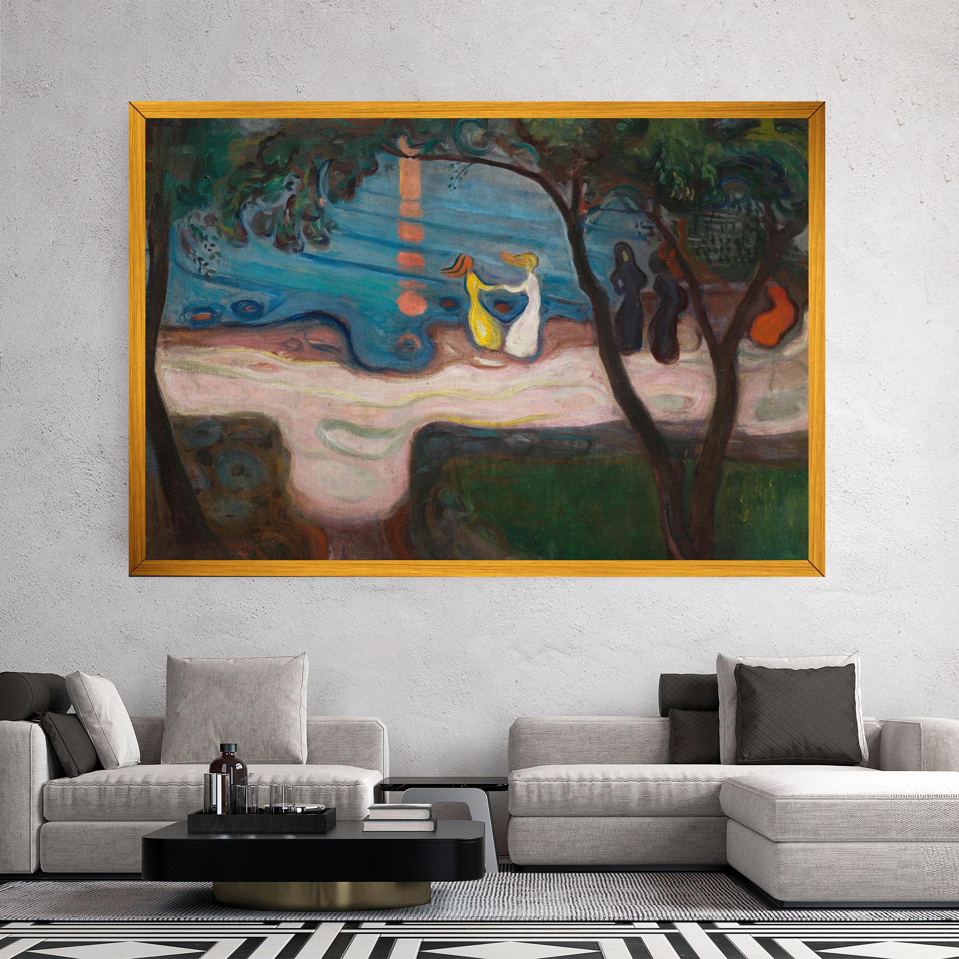 Vászonkép Dance On The Beach mockup 2