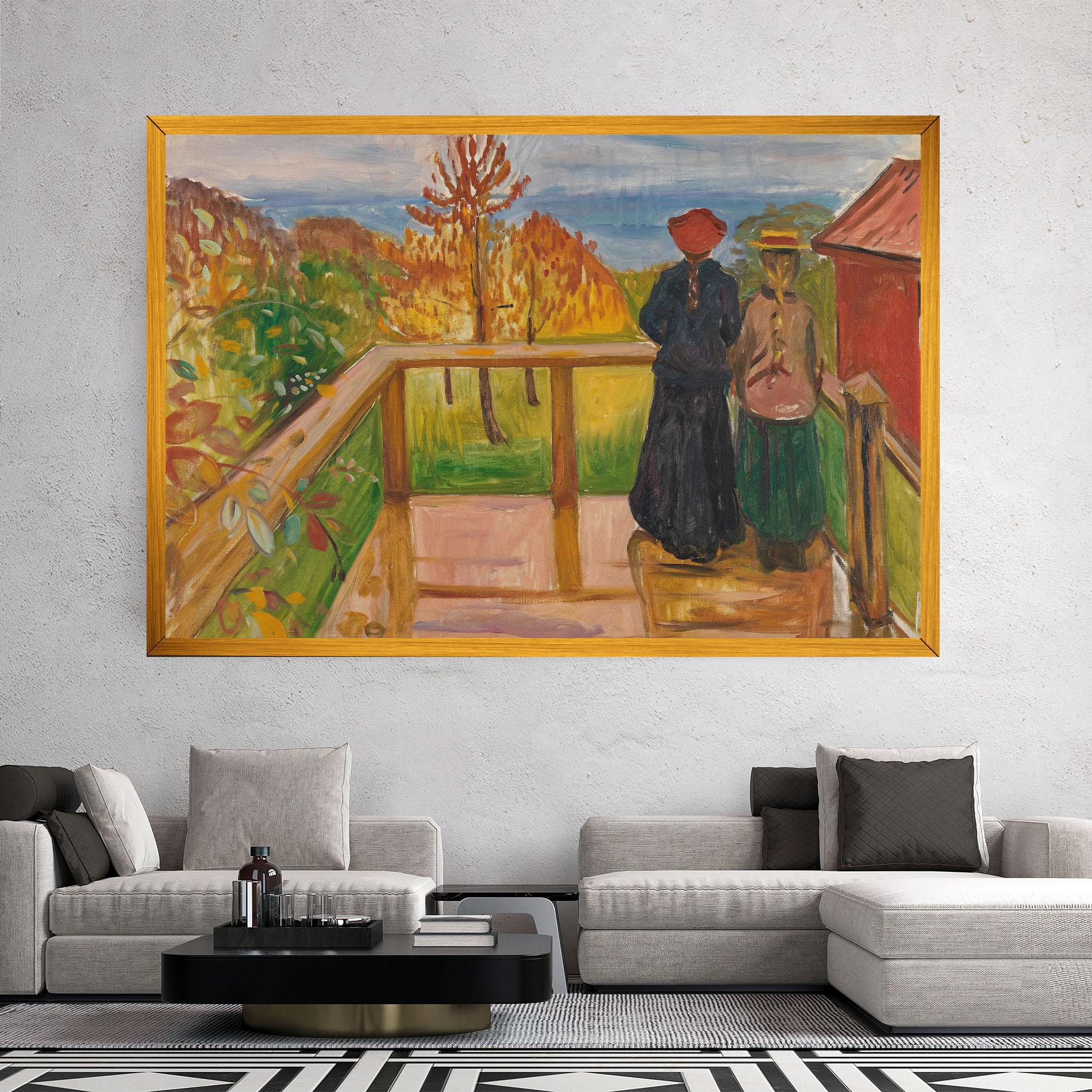 Vászonkép On The Veranda mockup 2