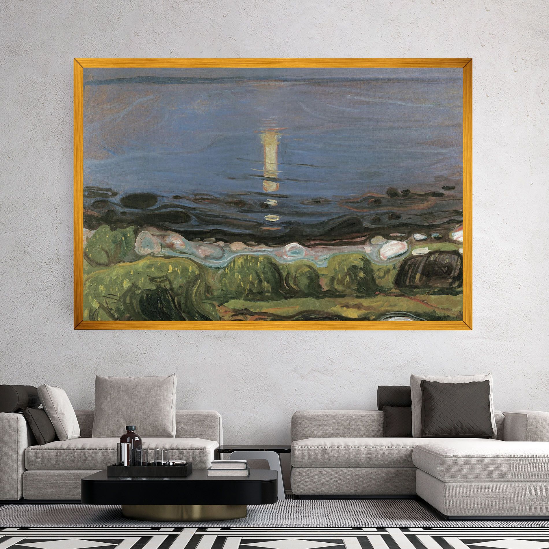 Summer Night Beach mockup 2