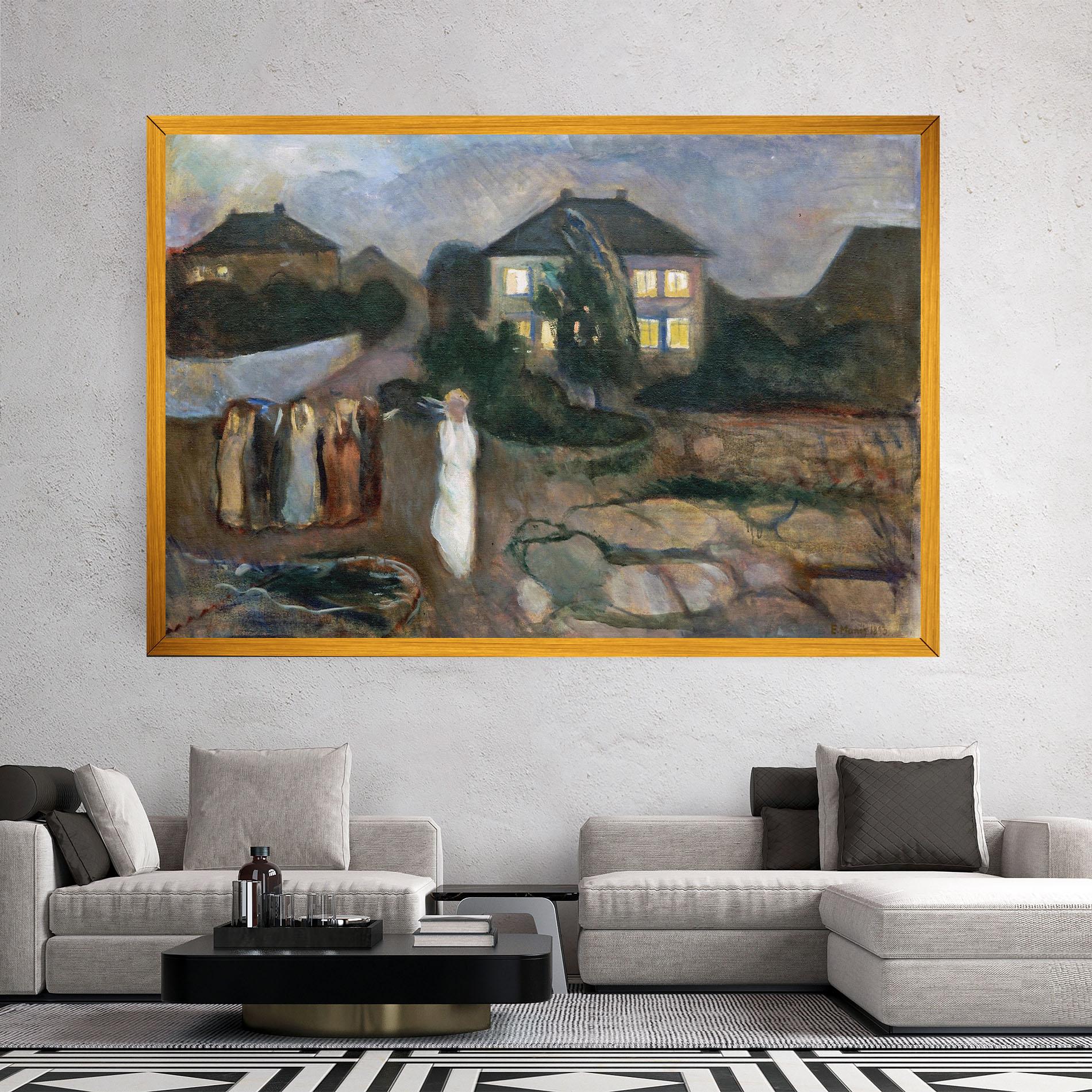 Vászonkép The Storm mockup 2